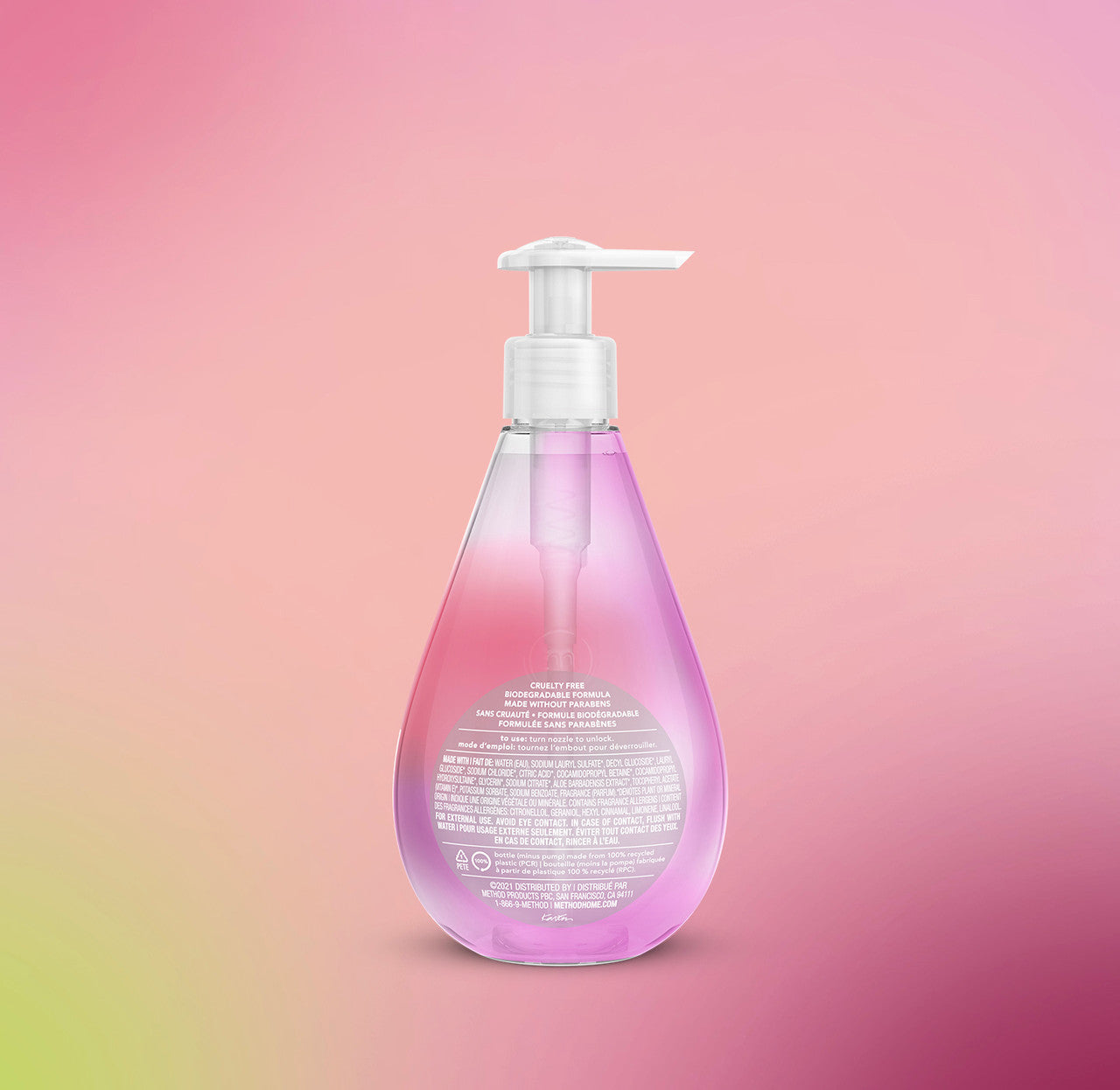method-gel-hand-wash-rose-water-12-fl-oz image 3