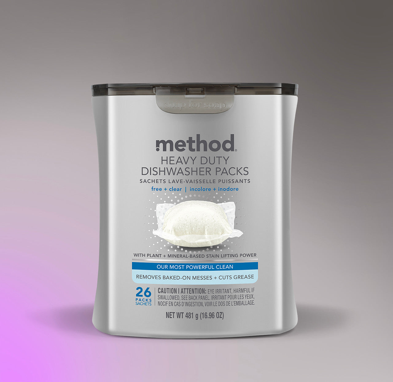 method-heavy-duty-dishwasher-packs-free-clear-26-ct image 2
