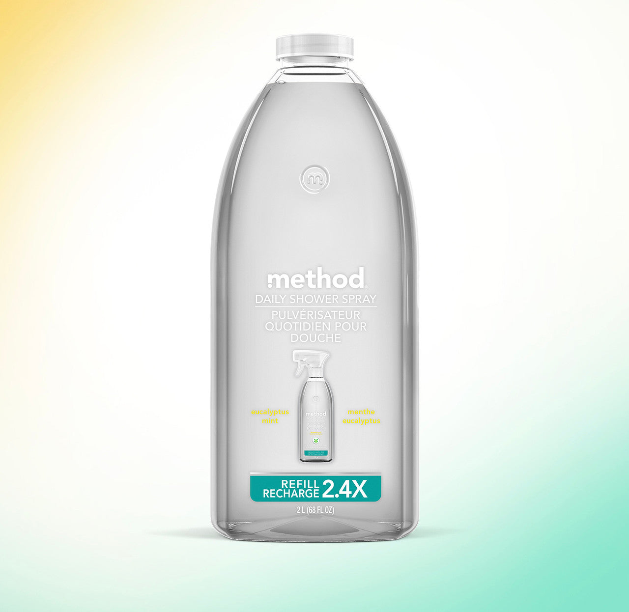 method-daily-shower-spray-refill-eucalyptus-mint-68-fl-oz image 2