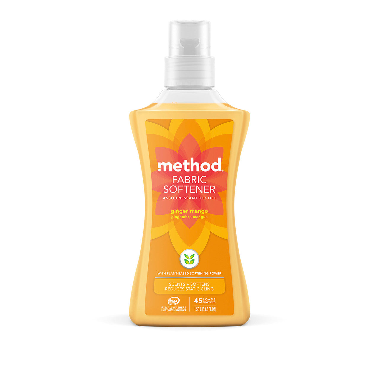 method-fabric-softener-ginger-mango-53-5-fl-oz-45-loads image 1
