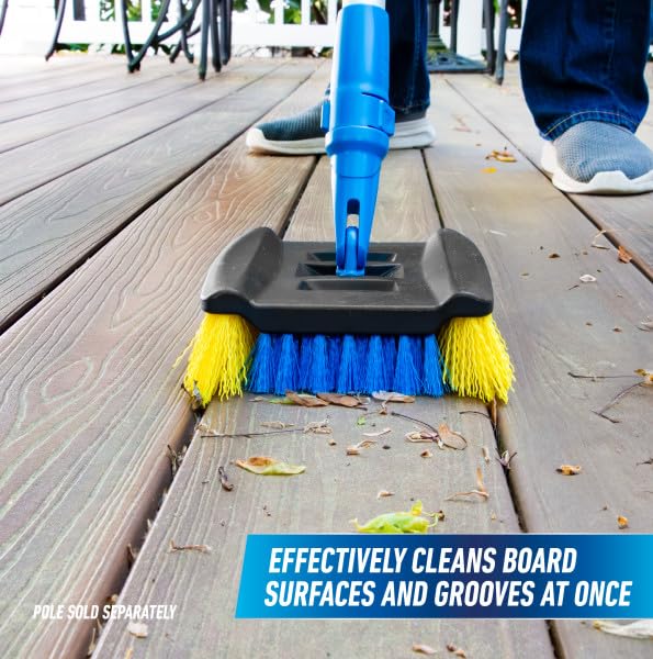 unger-professional-lock-on-wood-composite-deck-brush-with-dual-bristle-swivel-he image 3