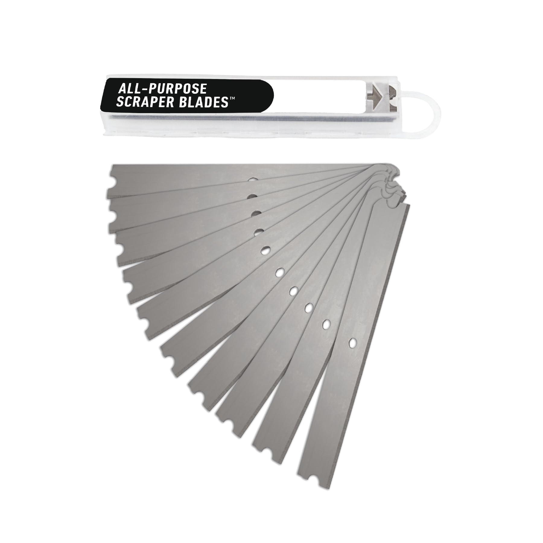 unger-professional-all-purpose-scraper-replacement-blades-10-pack-stainless-stee image 1