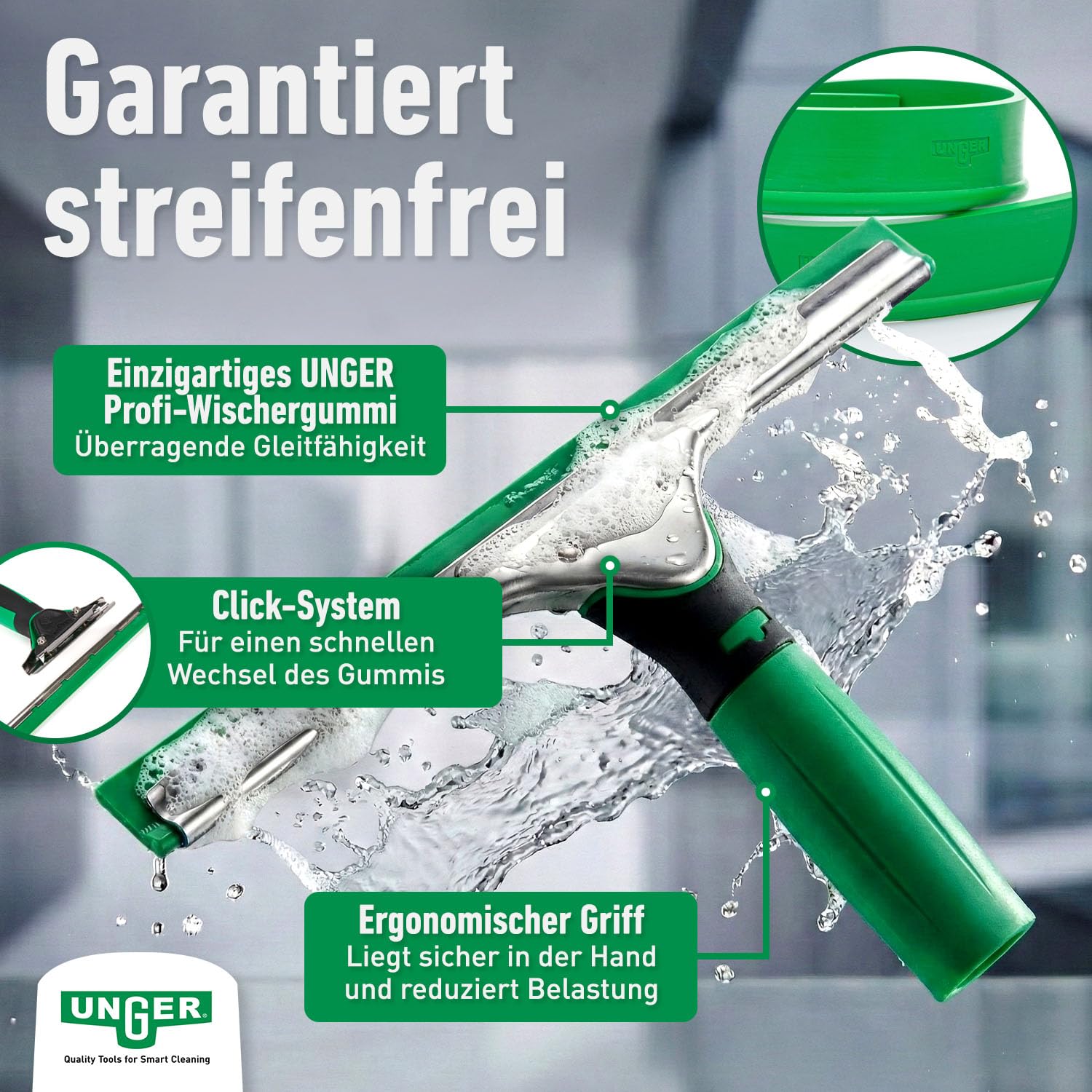 unger-ak015-pro-window-cleaning-kit-with-power-washer-ergotec-squeegee-bucket-an image 6