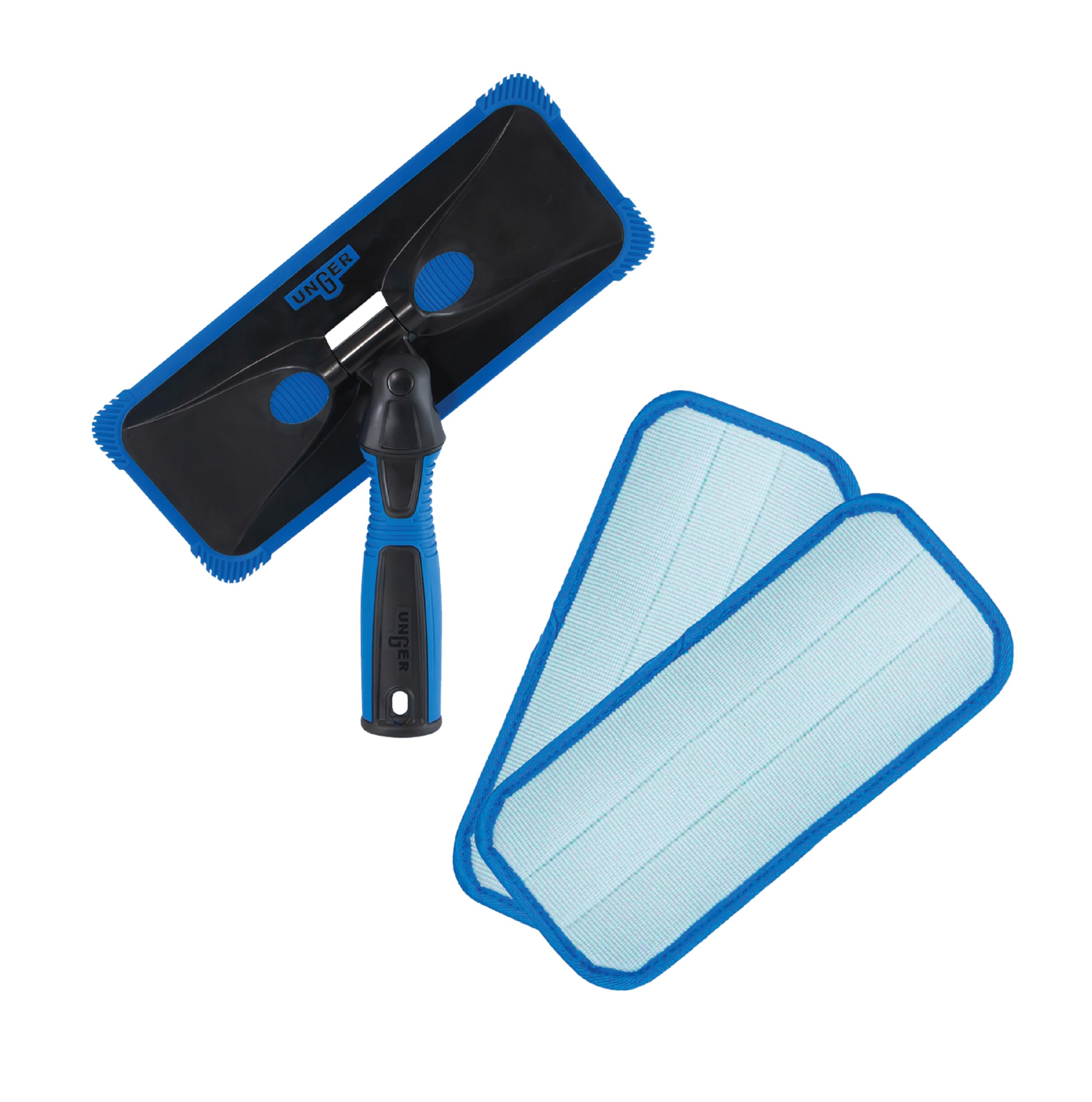 unger-professional-indoor-window-cleaning-kit-with-2-pole-swivel-head-pad-washer image 8