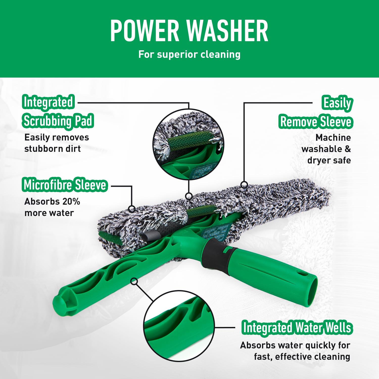 unger-ak013-window-cleaning-kit-3-in-1-starter-set-with-squeegee-washer-and-buck image 4