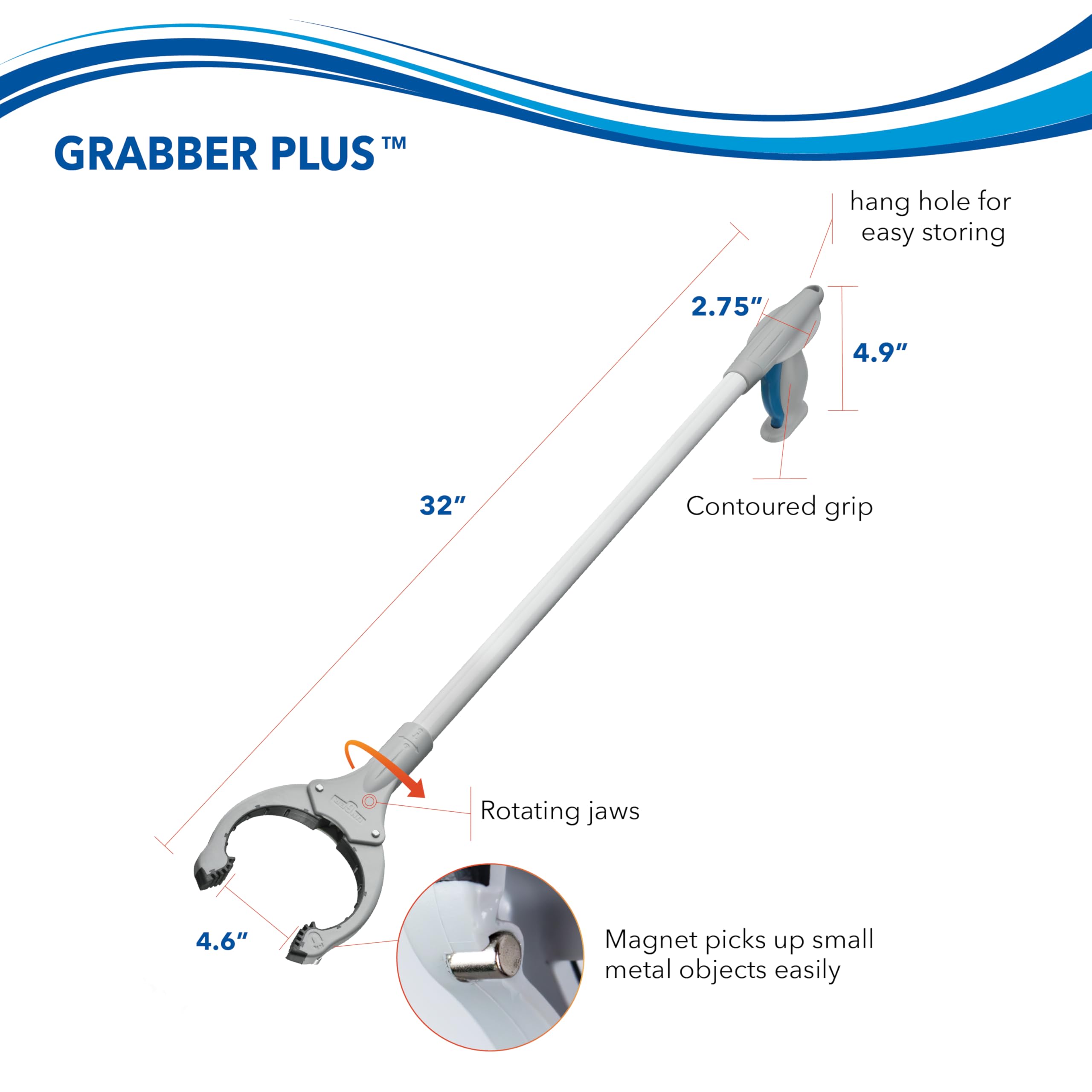 unger-grabber-plus-32-reacher-tool-with-magnet image 5
