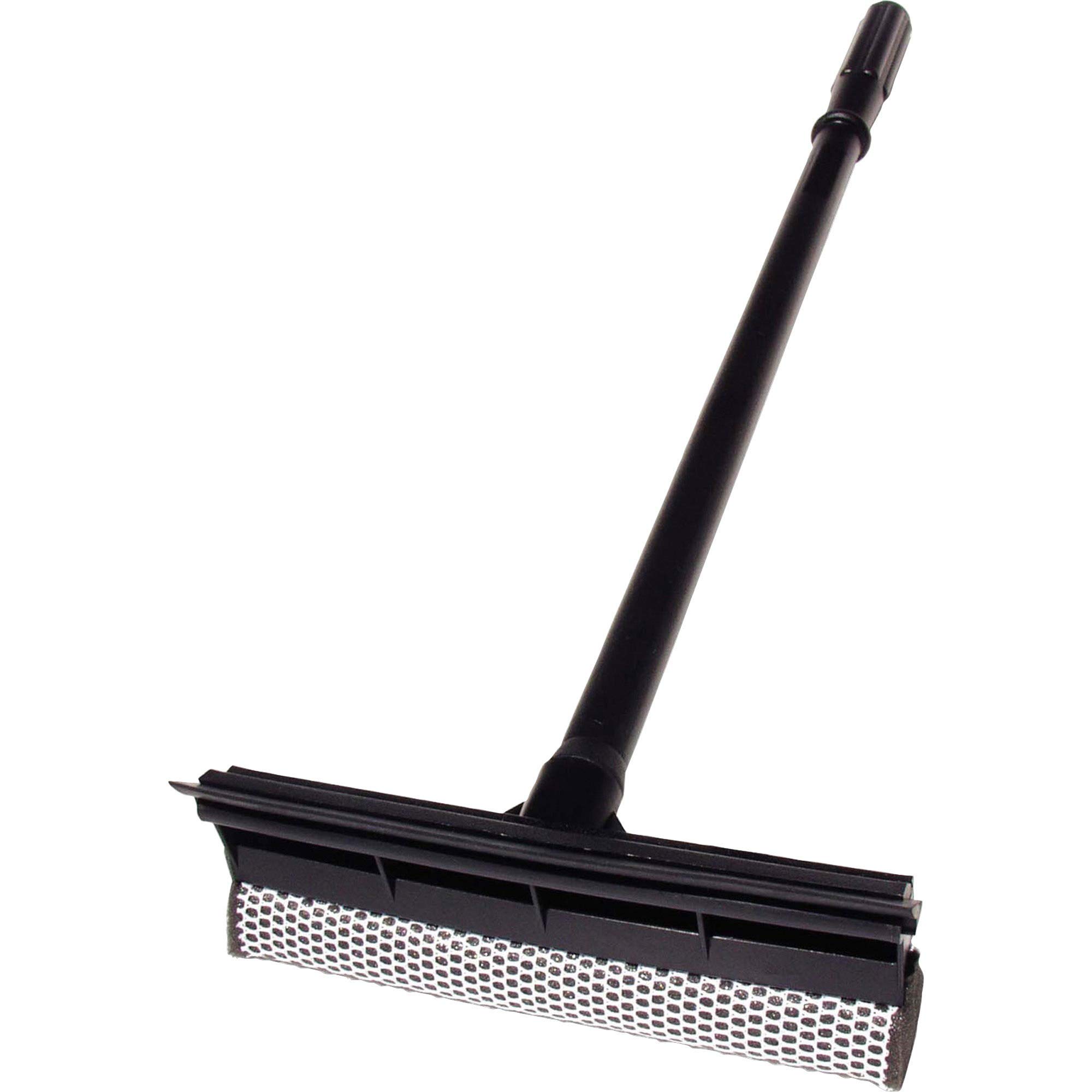 unger-professional-auto-squeegee-with-mesh-scrubber-8-inch-rubber-blade-2-in-1-c image 1