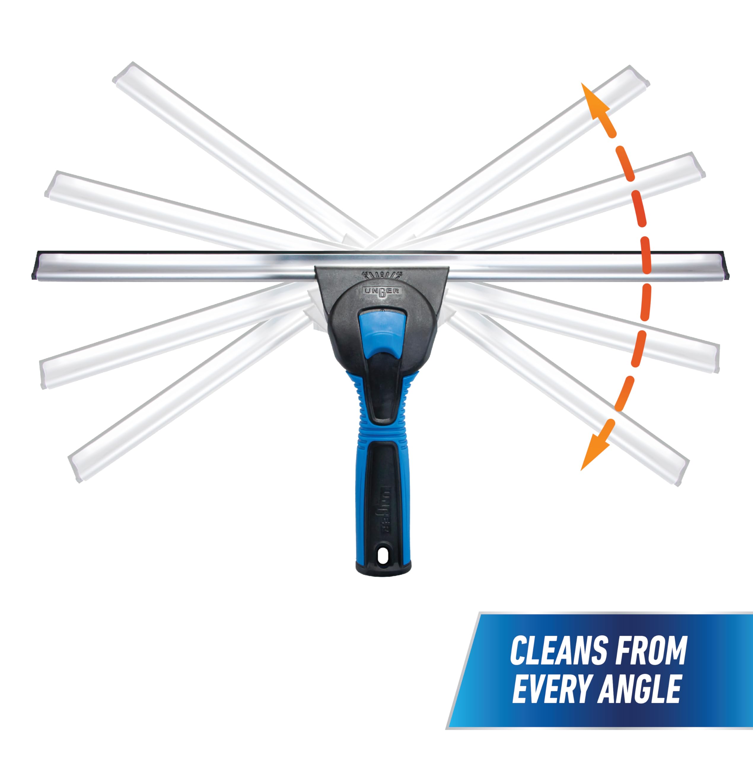 unger-professional-connect-and-clean-18-swivel-window-and-glass-cleaning-squeege image 8
