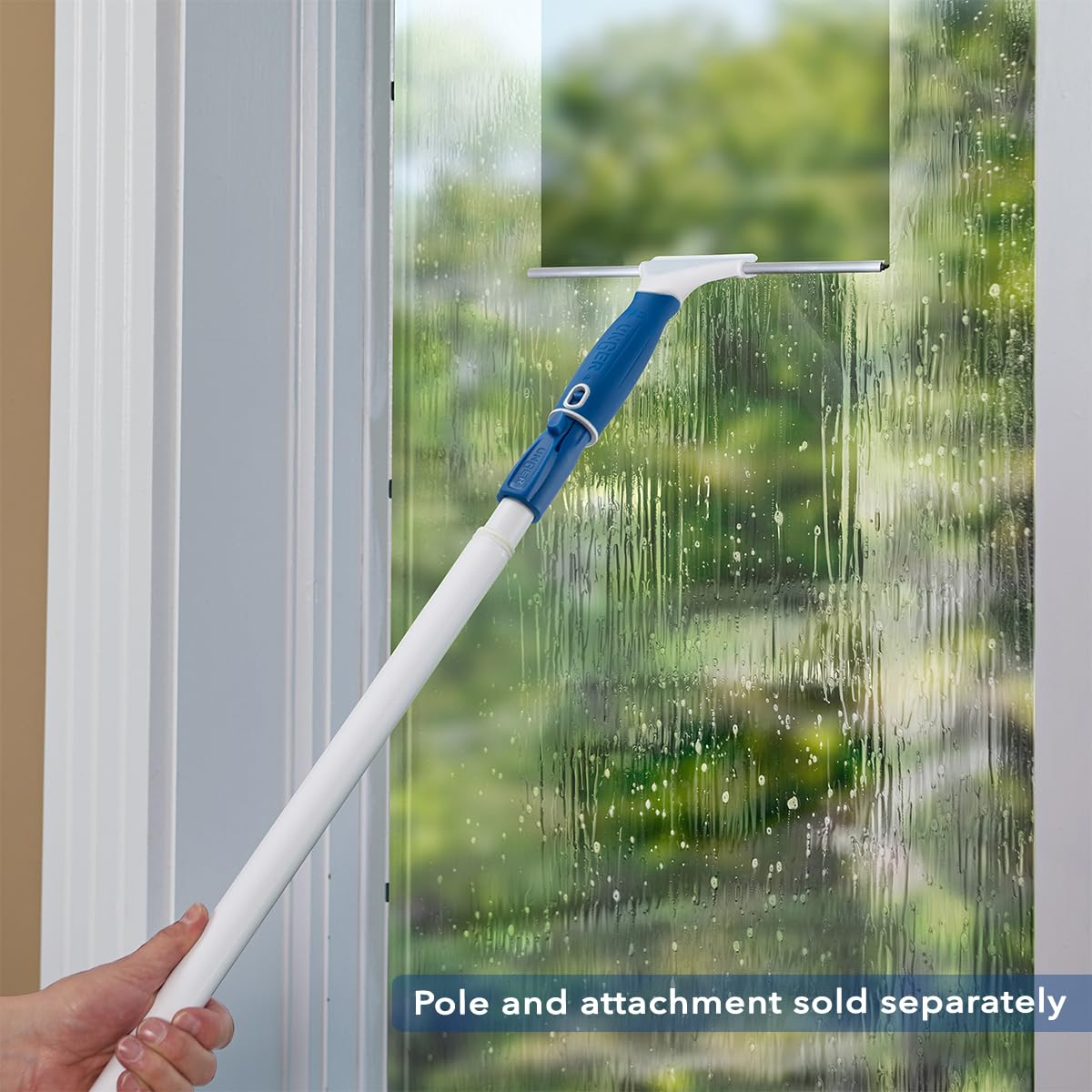 unger-12-glass-surface-squeegee-pro-grade-rubber-blade-for-shower-and-window-cle image 2