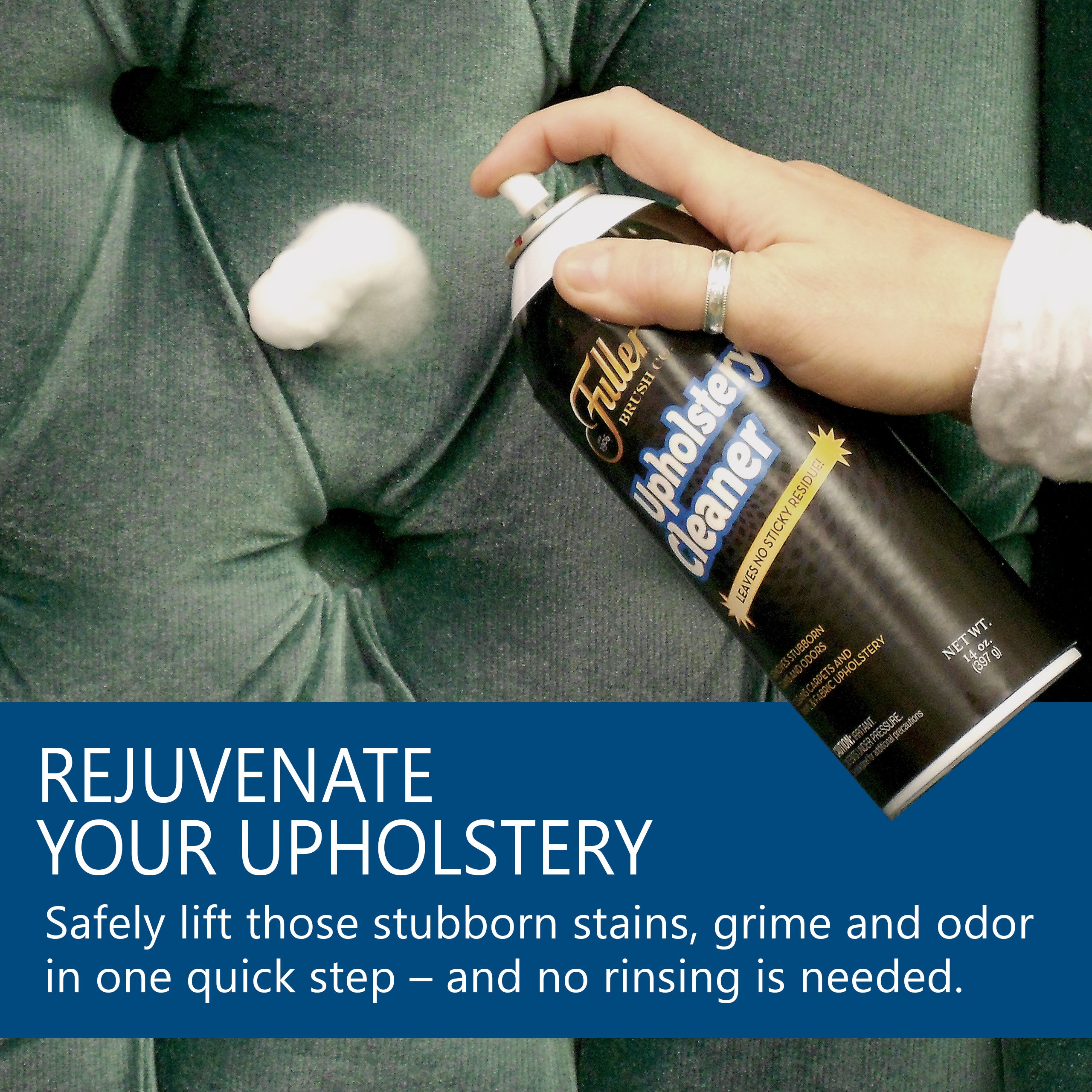 fuller-brush-upholstery-carpet-rich-foam-spray-cleaner-deodorizer-14-oz image 2