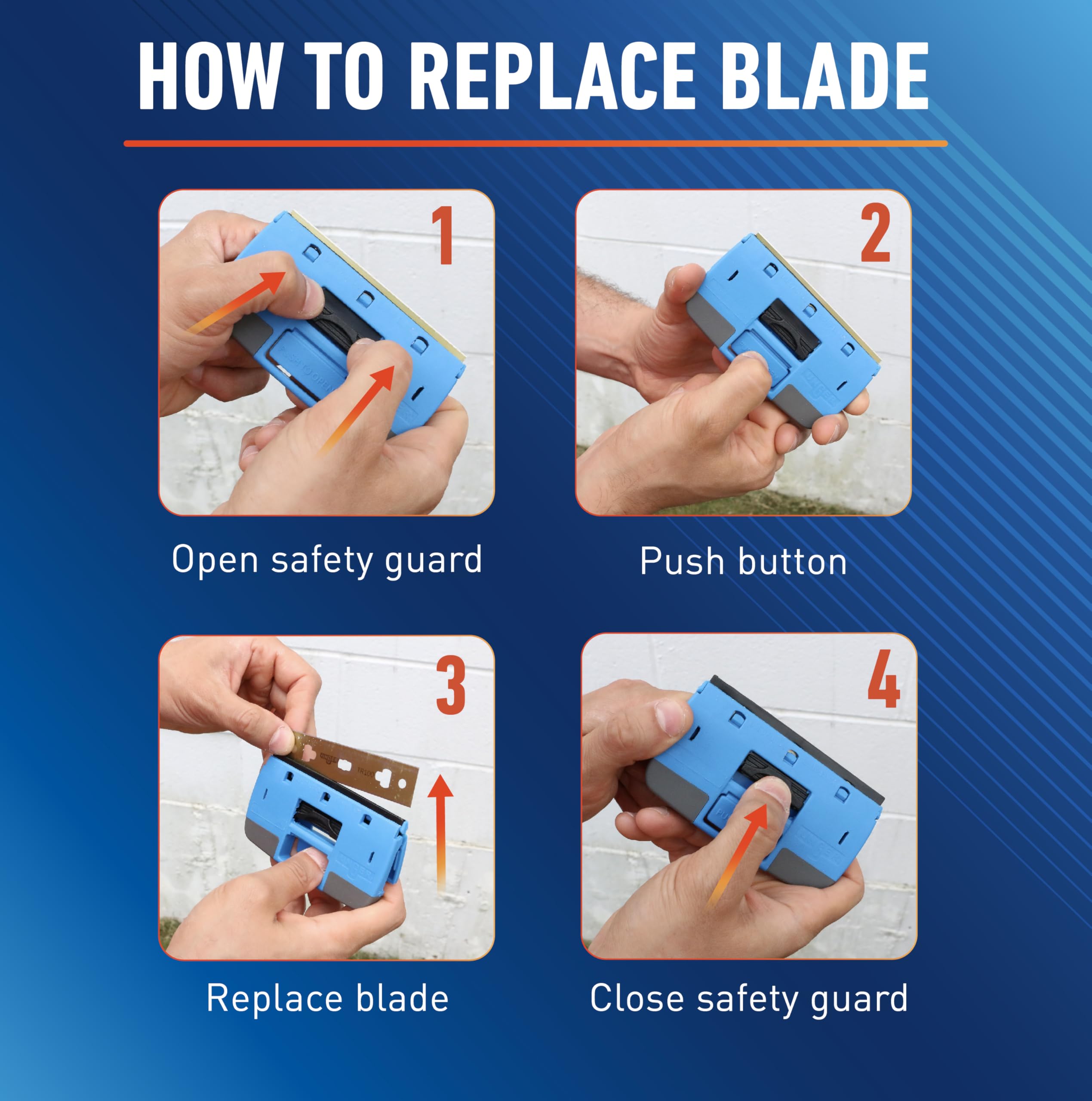unger-professional-4-replacement-window-and-glass-scraper-blades-5-pack-with-sto image 6