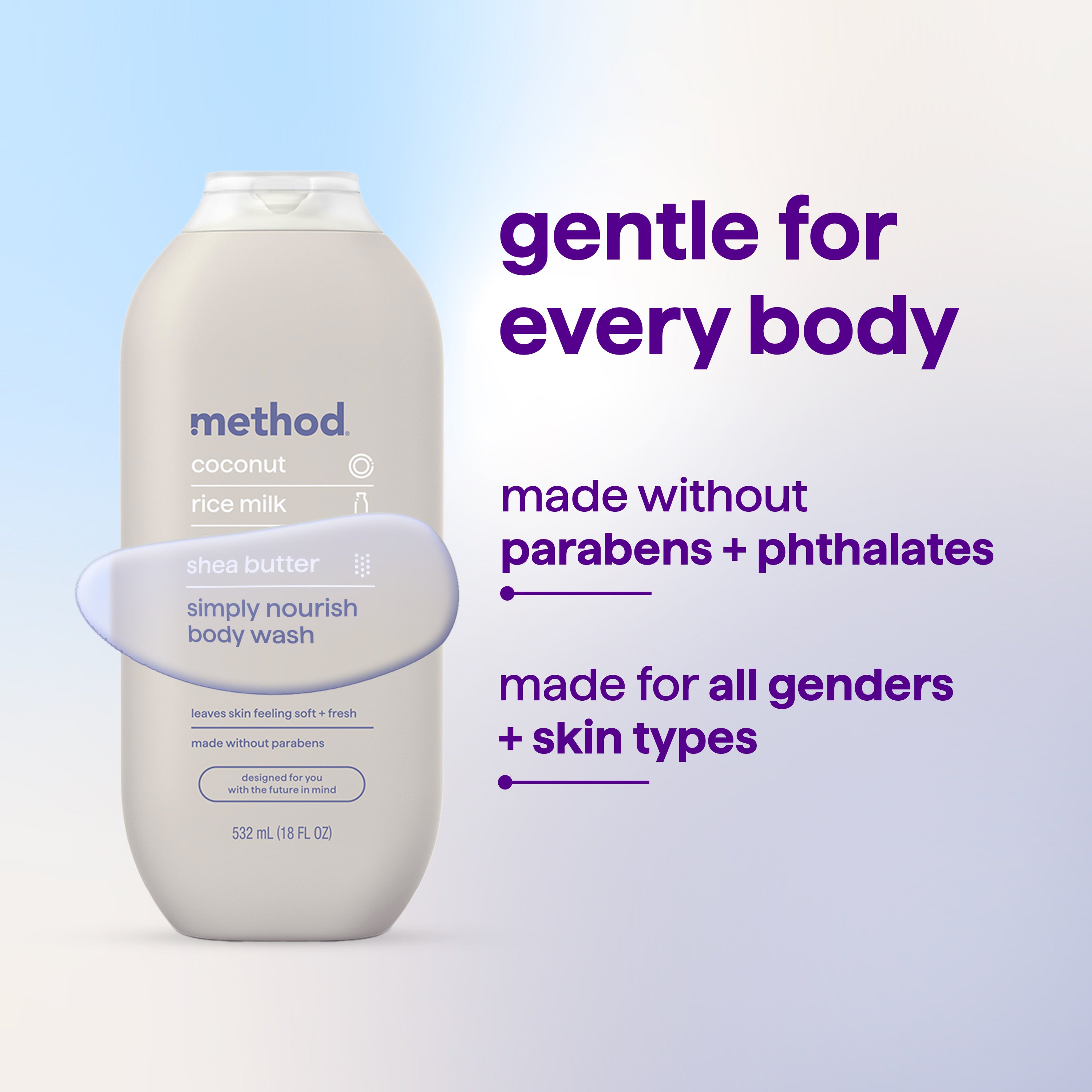 method-simply-nourish-body-wash-3-count-bundle-coconut-rice-milk-shea-butter-54- image 8