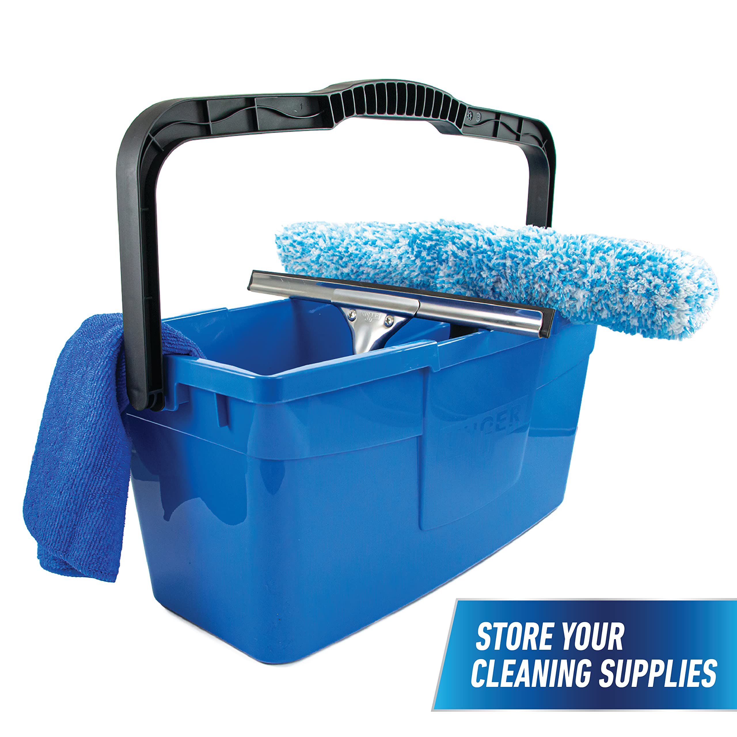 unger-professional-3-gallon-compact-bucket-with-comfort-grip-handle image 3