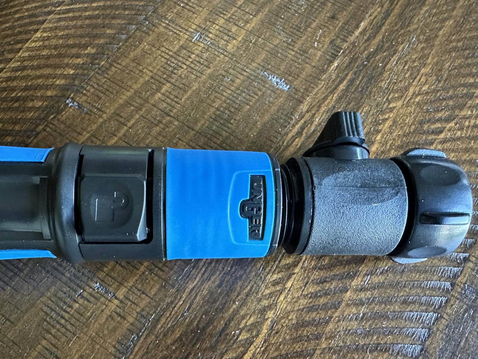 It's okay, but the valve sticks