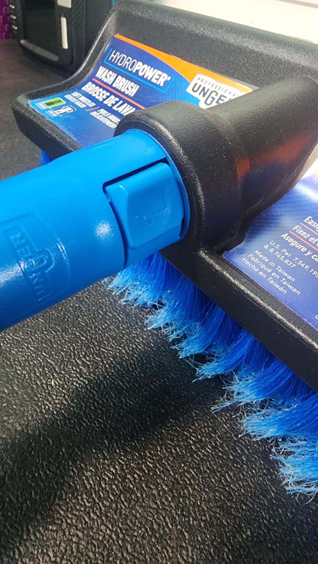Good brushes, but the pole lock is weak