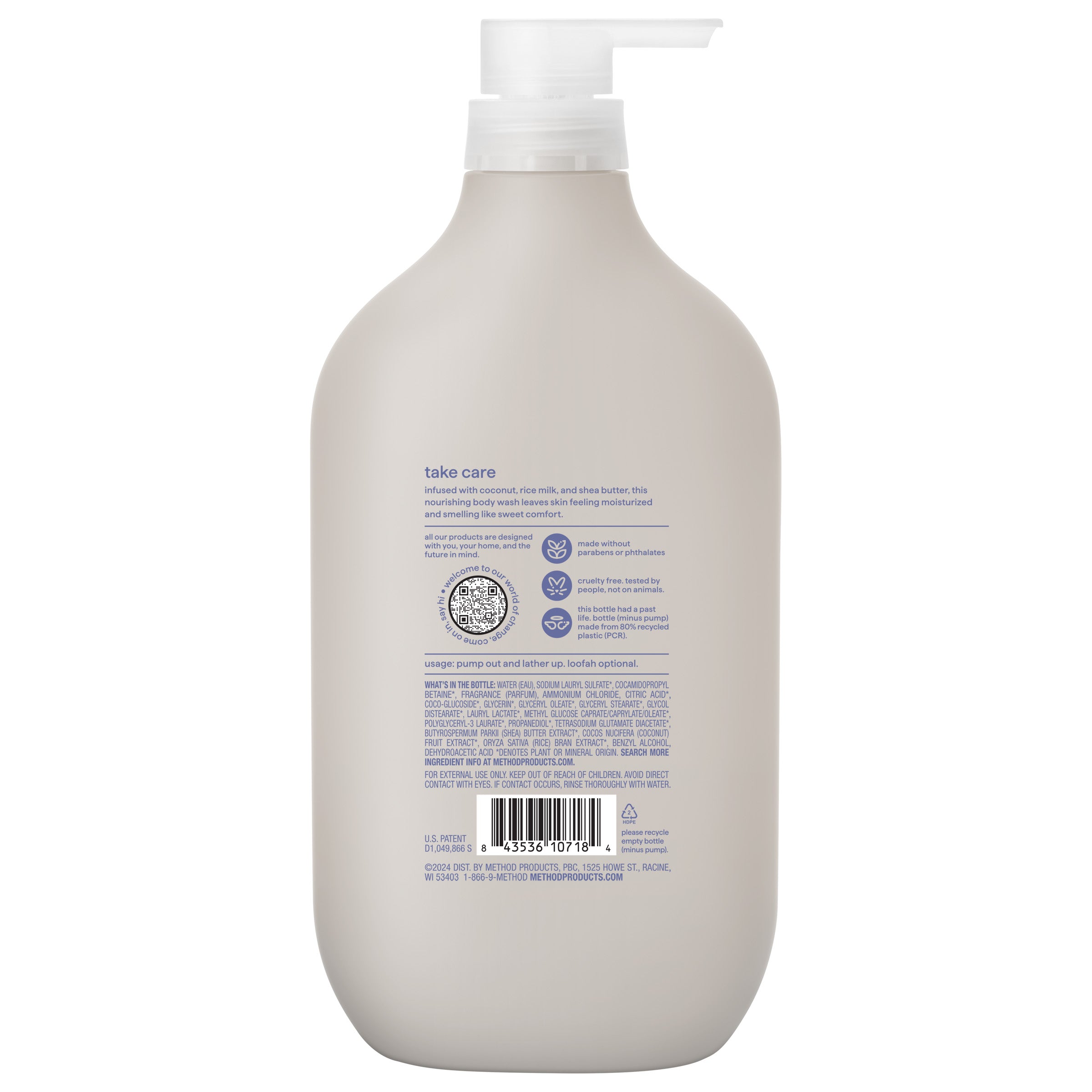 method-body-wash-simply-nourish-28-fl-oz image 3