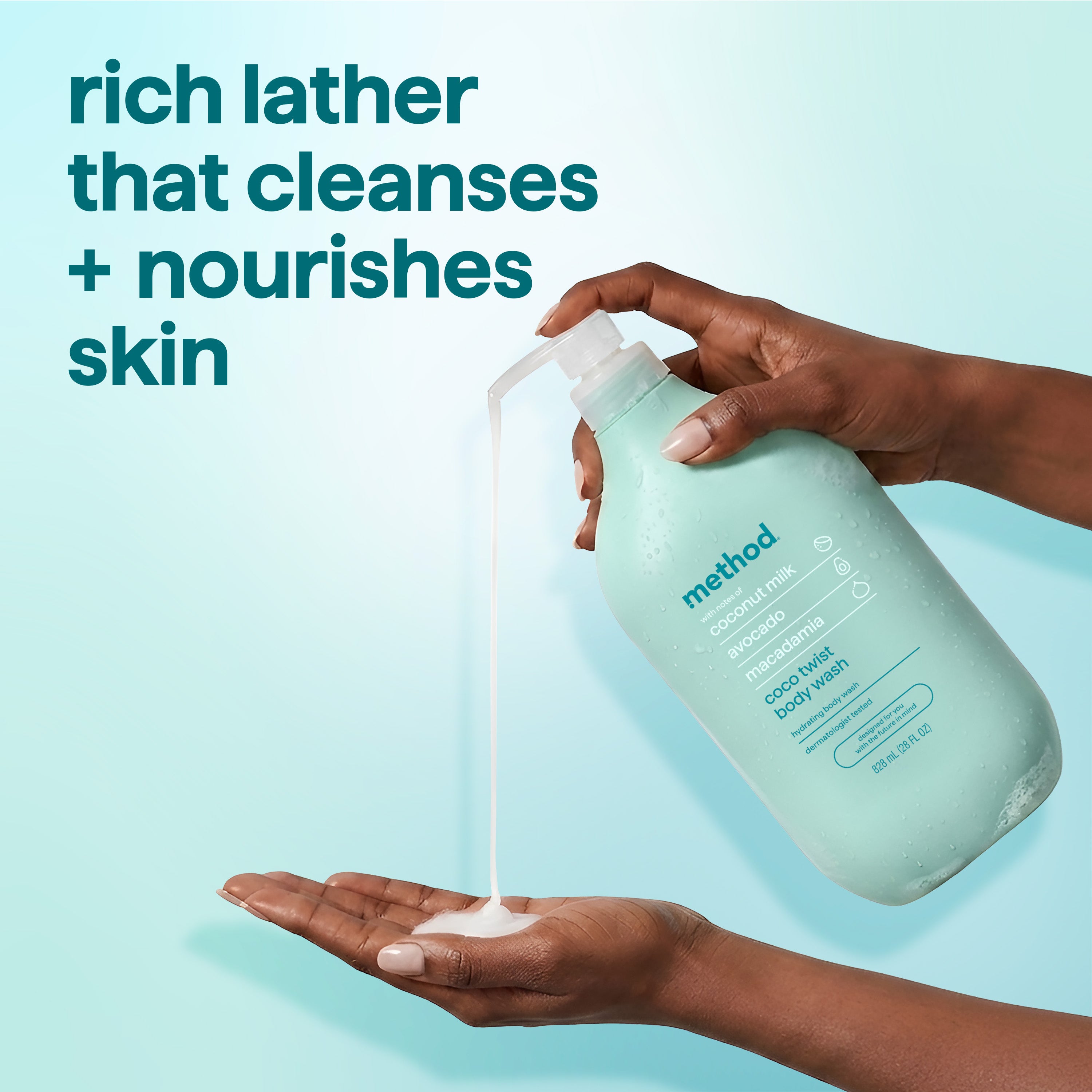 method-coco-twist-body-wash-28-fl-oz-deeply-nourishing-hydrating-coconut-scent image 7