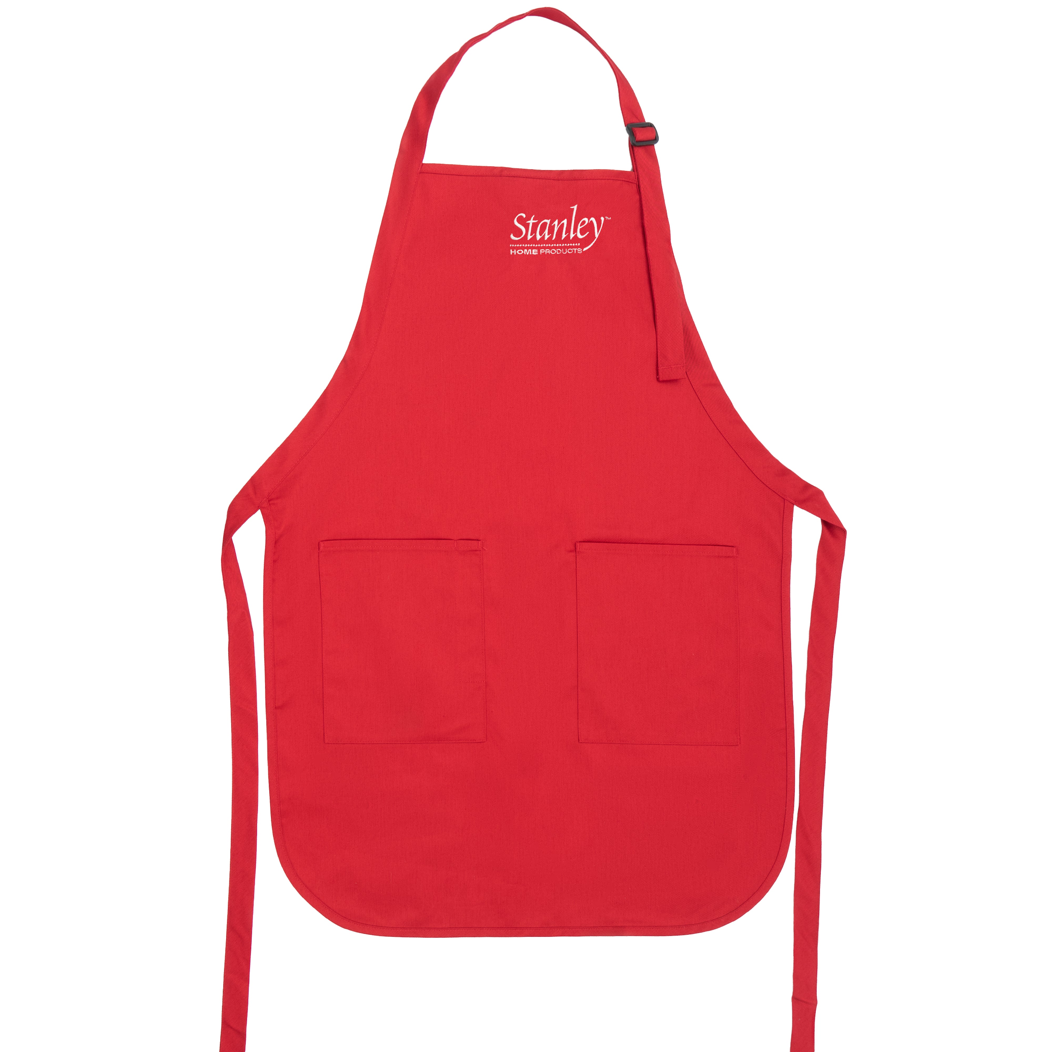stanley-red-kitchen-apron-with-stanley-logo-adjustable-machine-washable-classic- image 1