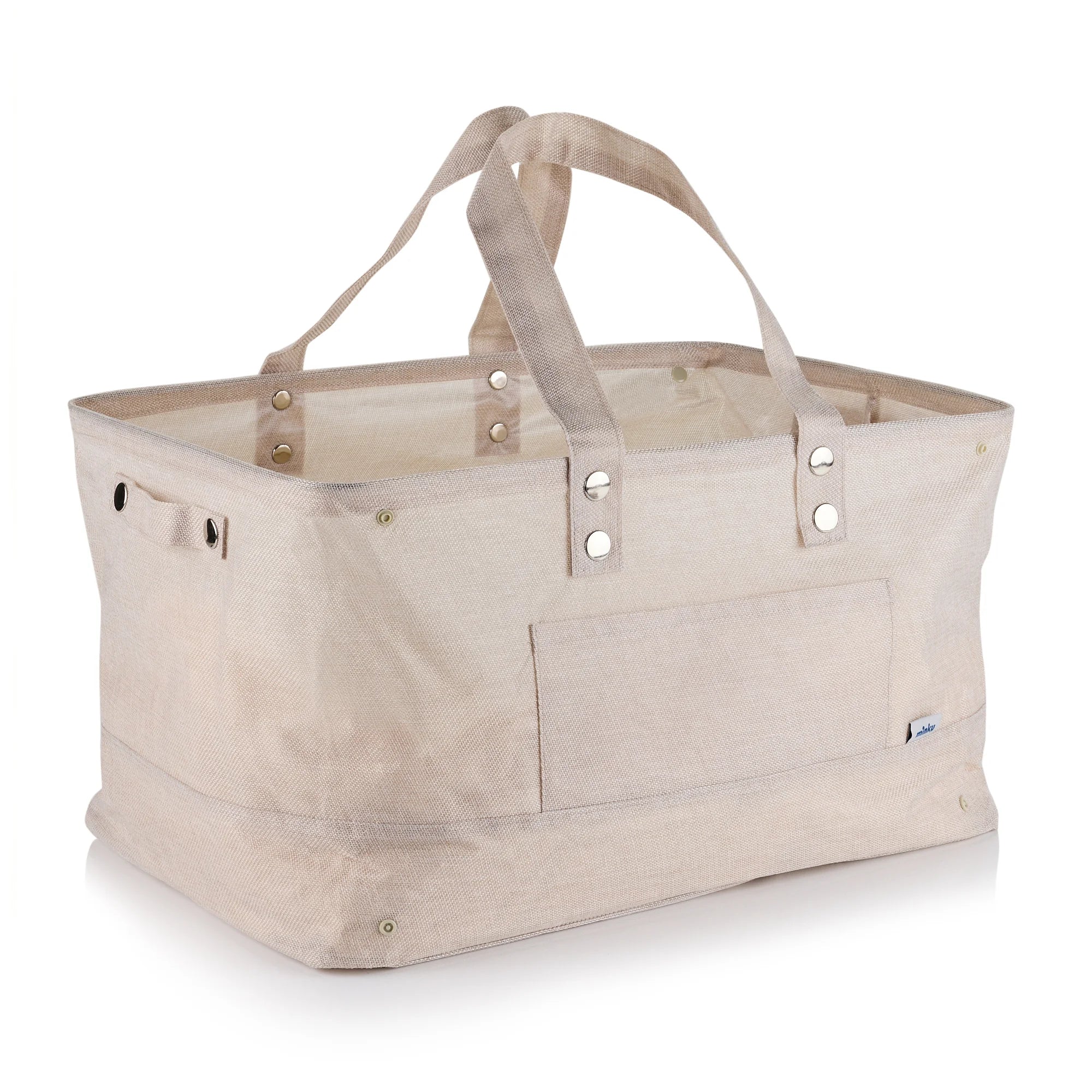 minky-collapsible-fabric-water-resistant-laundry-bag-xl image 2