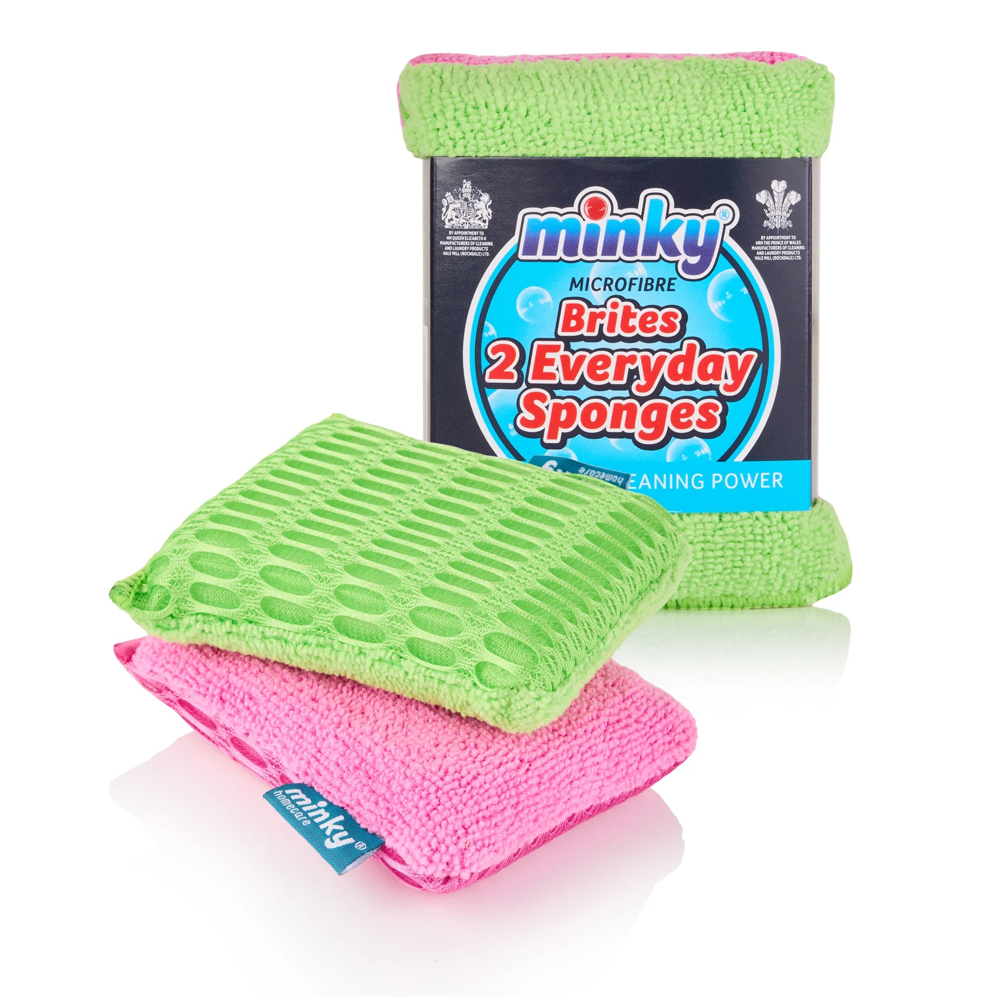 minky-brites-everyday-microfibre-sponges-2-pack-dual-sided image 1