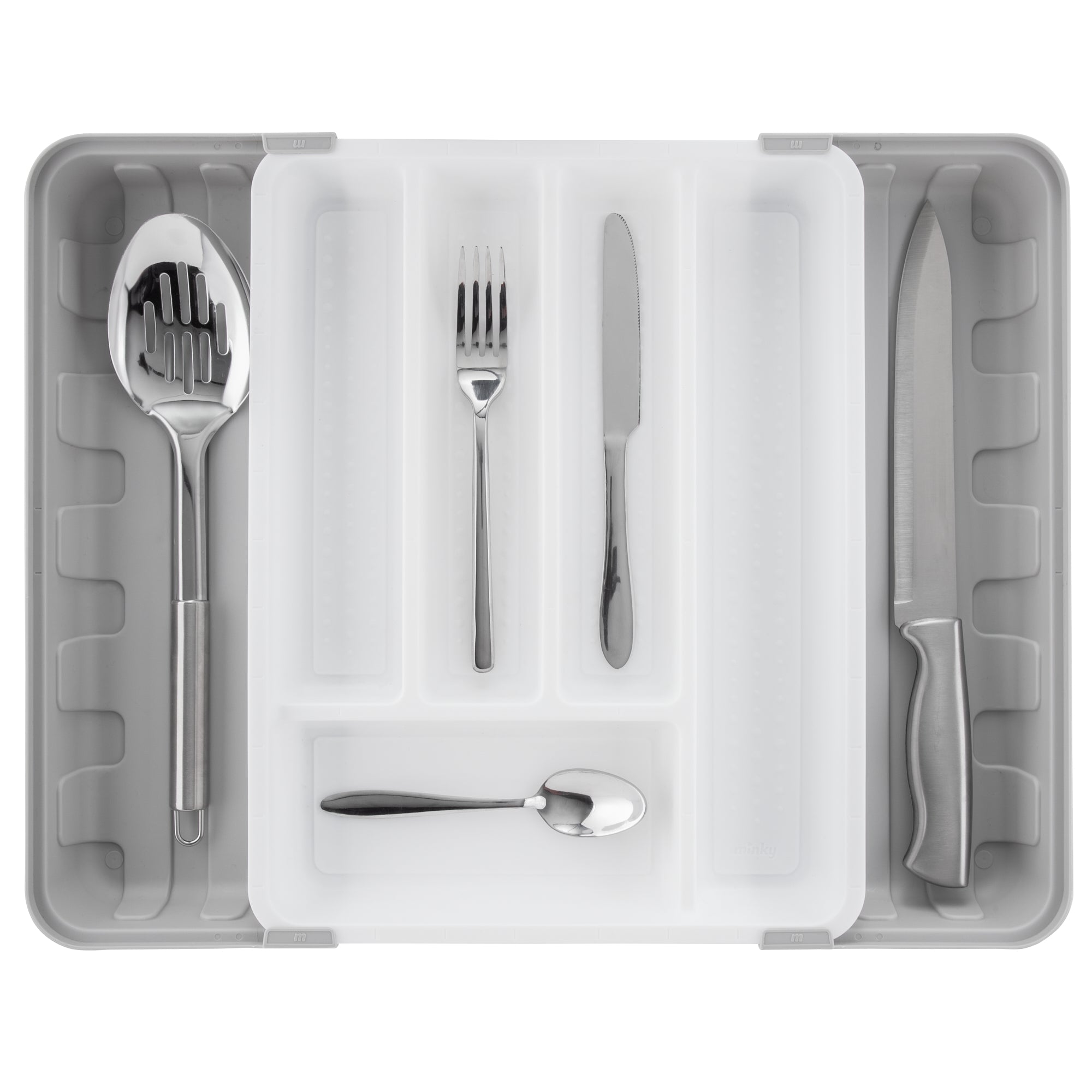 minky-adjustable-cutlery-drawer-organiser-expands-29-51cm-7-compartments image 1