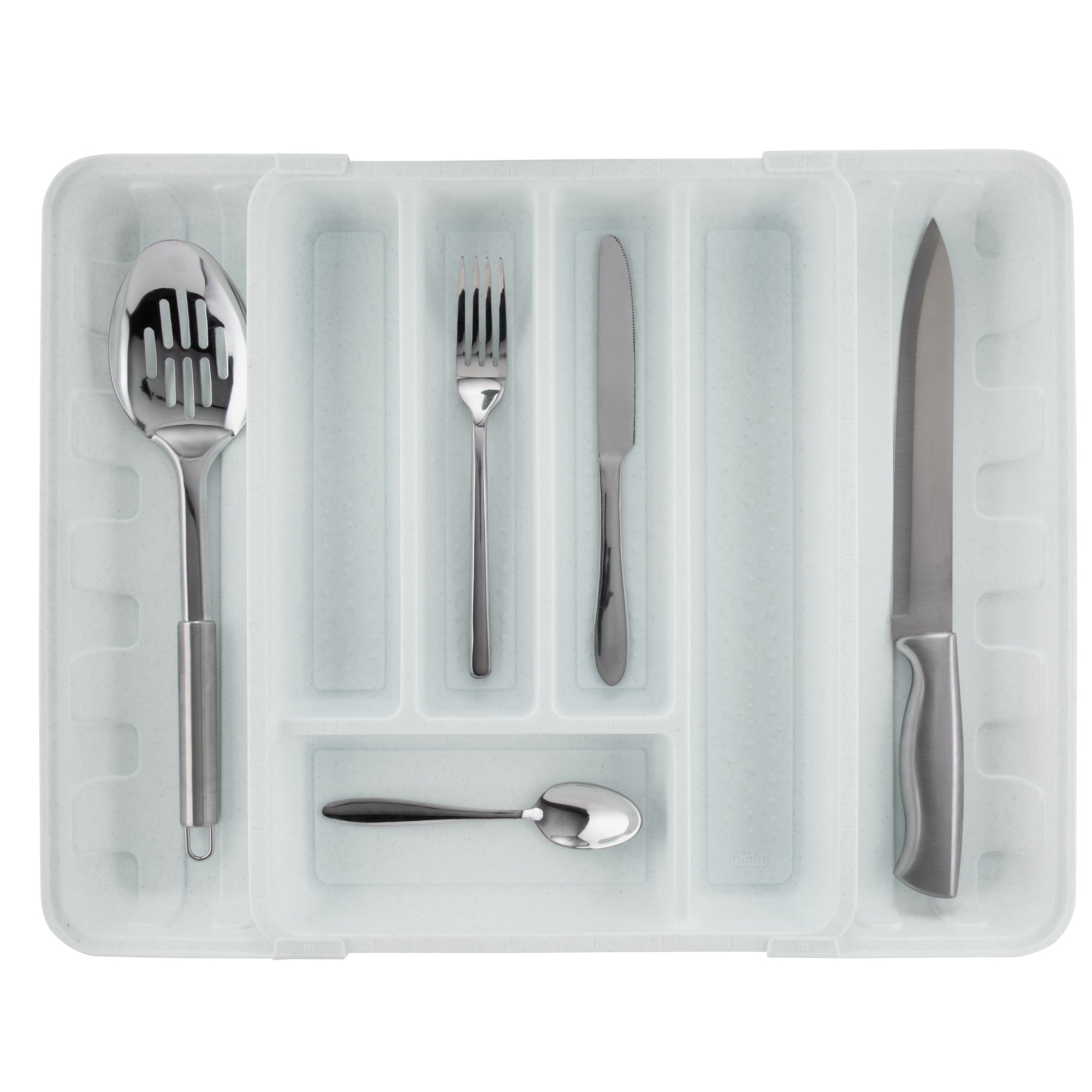 minky-adjustable-cutlery-drawer-organiser-expands-29-51cm-7-compartments image 3