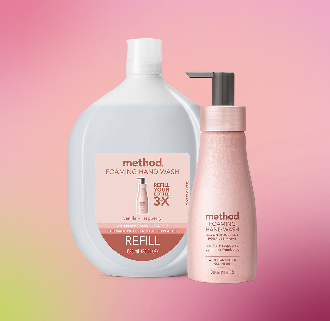 method-foaming-hand-wash-vanilla-raspberry-10-fl-oz image 4