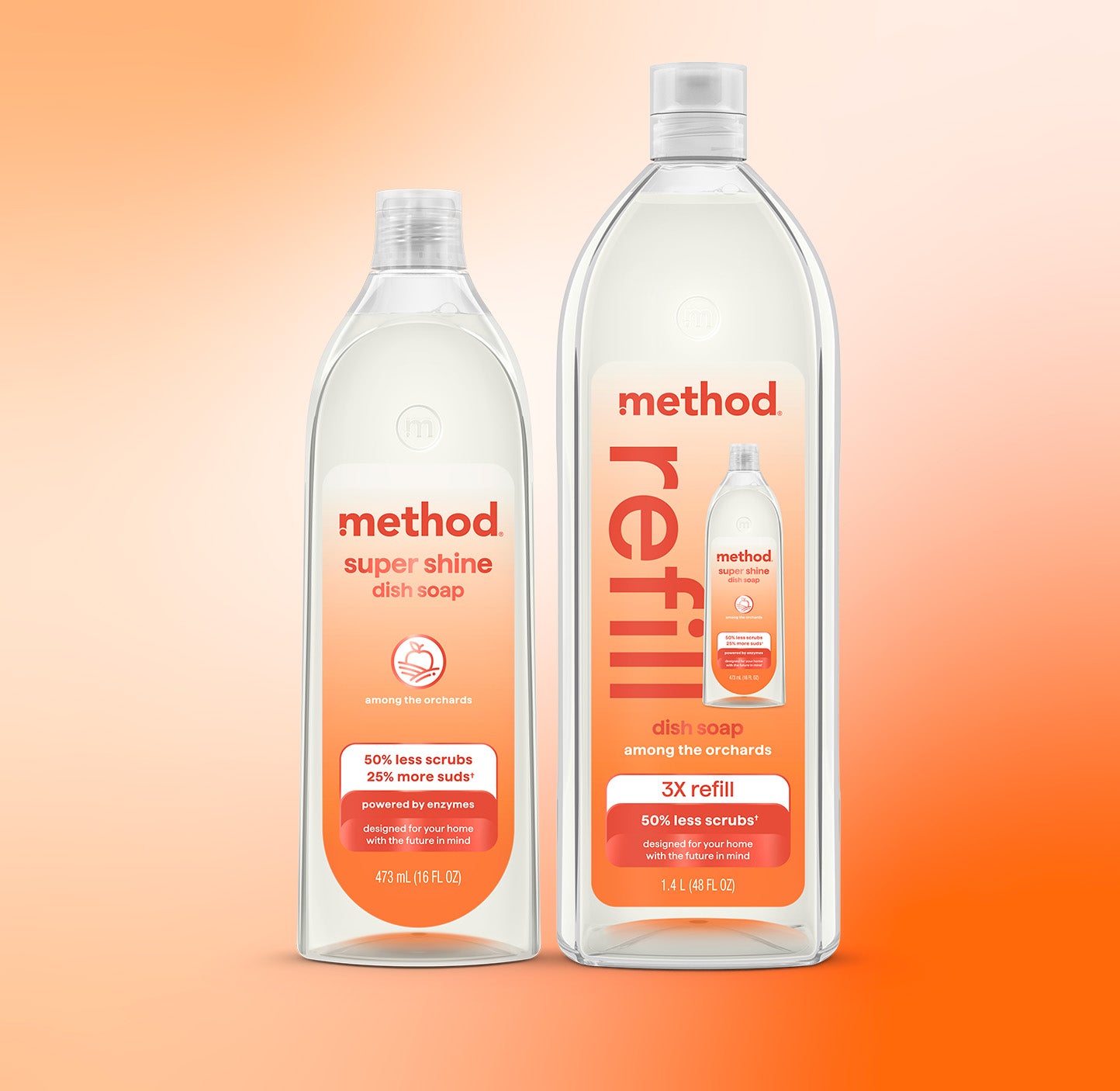 method-super-shine-liquid-dish-soap-starter-set-among-the-orchards-64-fl-oz image 2