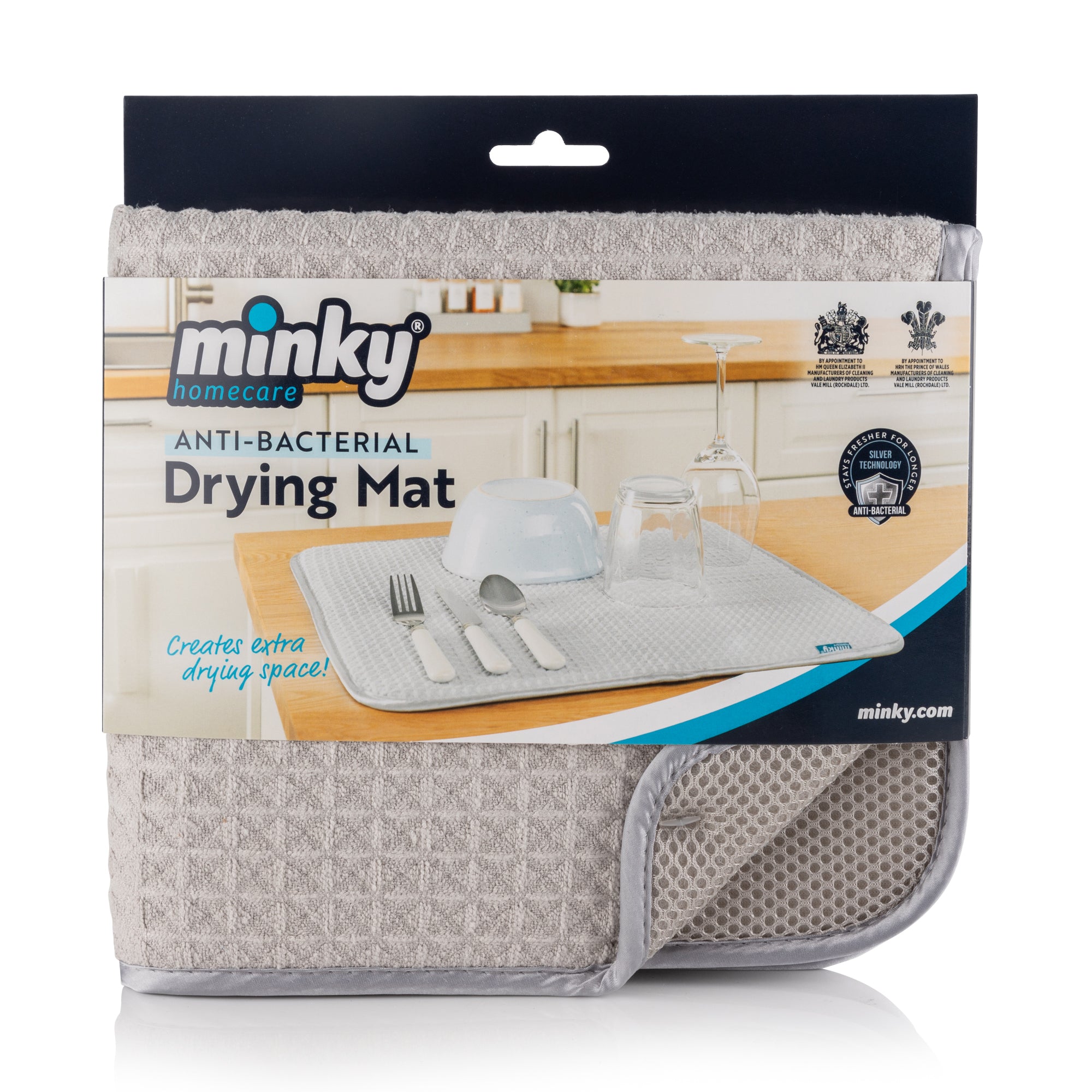 minky-anti-bacterial-drying-mat-super-absorbent-microfibre-with-silver-technolog image 1