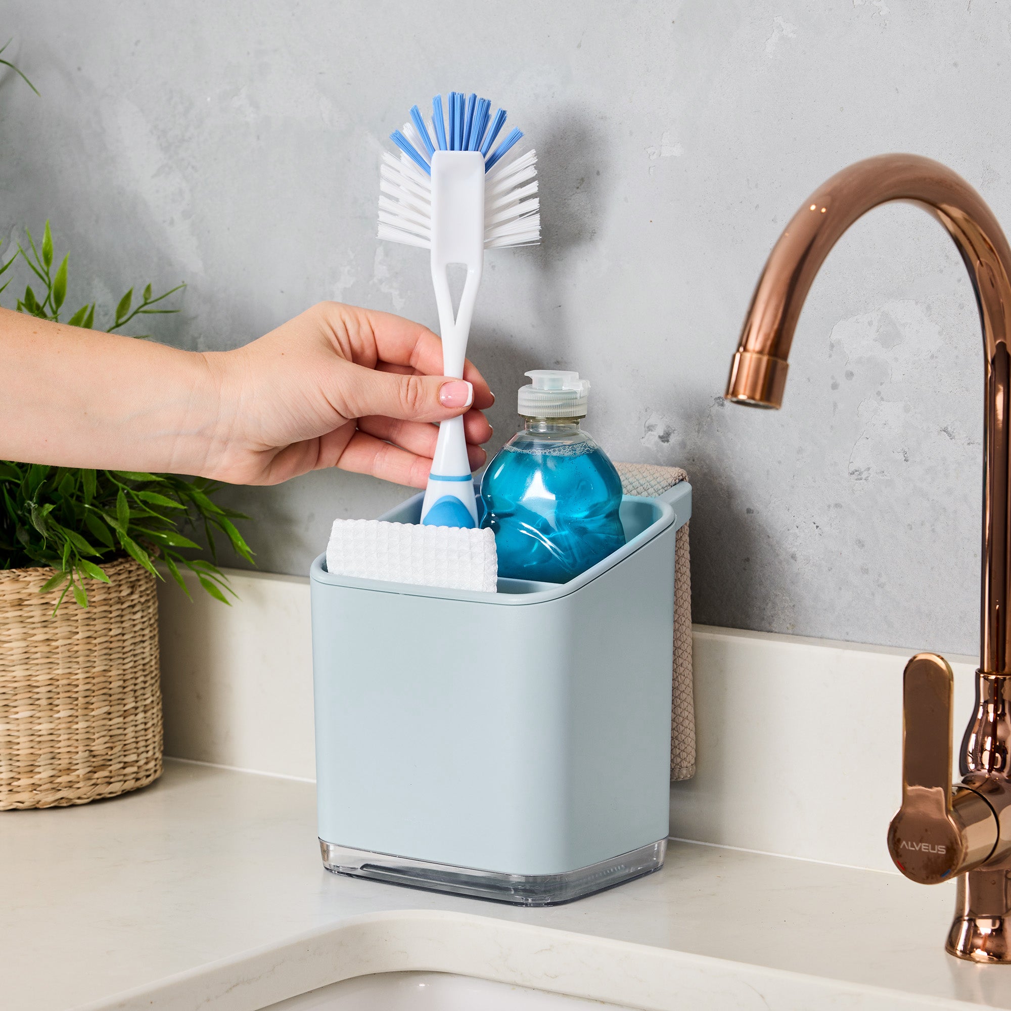 minky-sink-tidy-with-drip-tray image 2