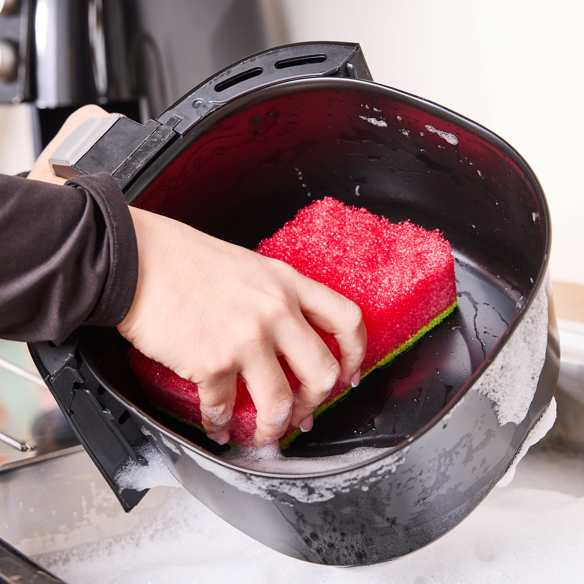 minky-3d-mega-scrub-non-scratch-flexible-scouring-sponge-with-anti-bacterial-pro image 2