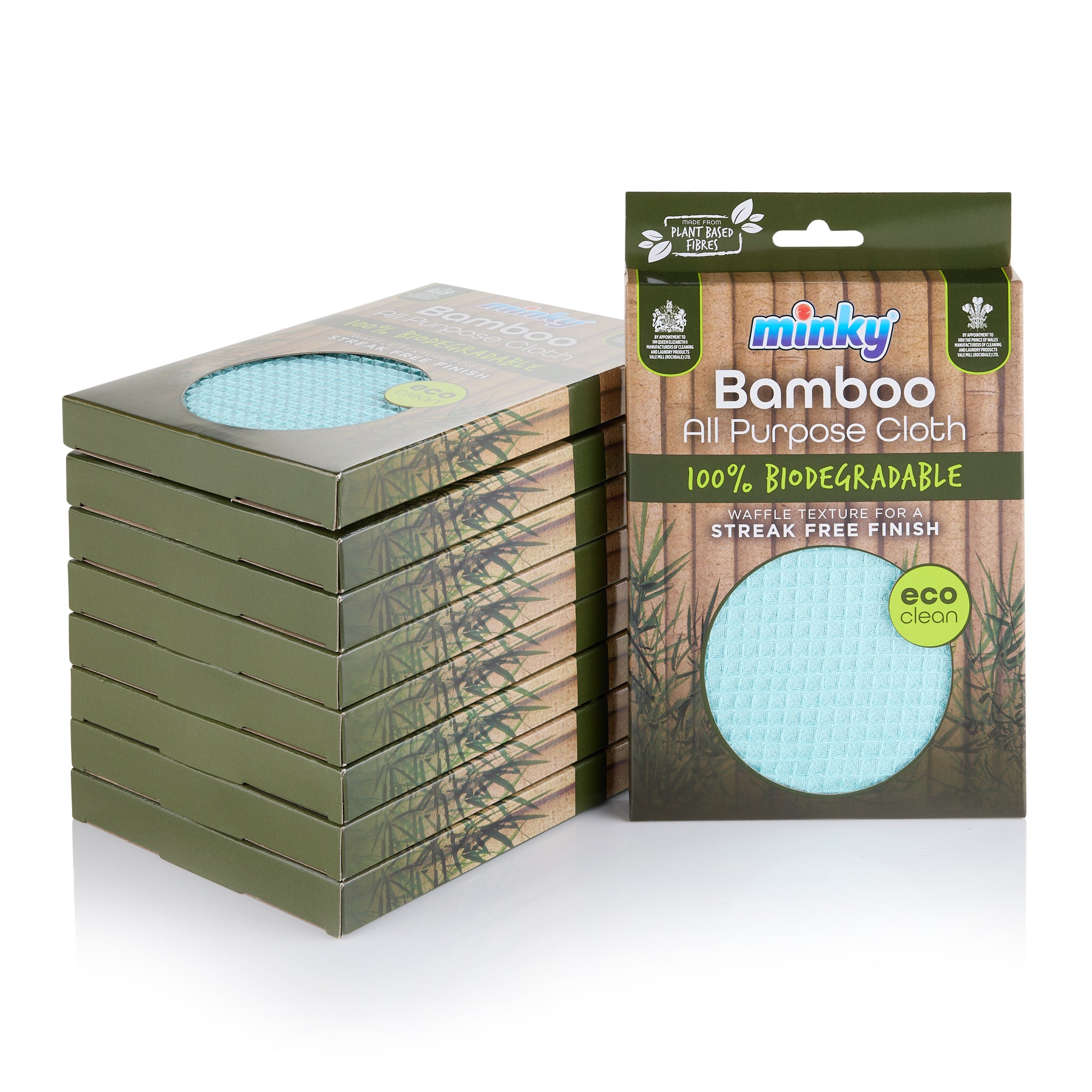 minky-bamboo-all-purpose-cloth-9-pack-biodegradable-absorbent-reusable-cleaning- image 5