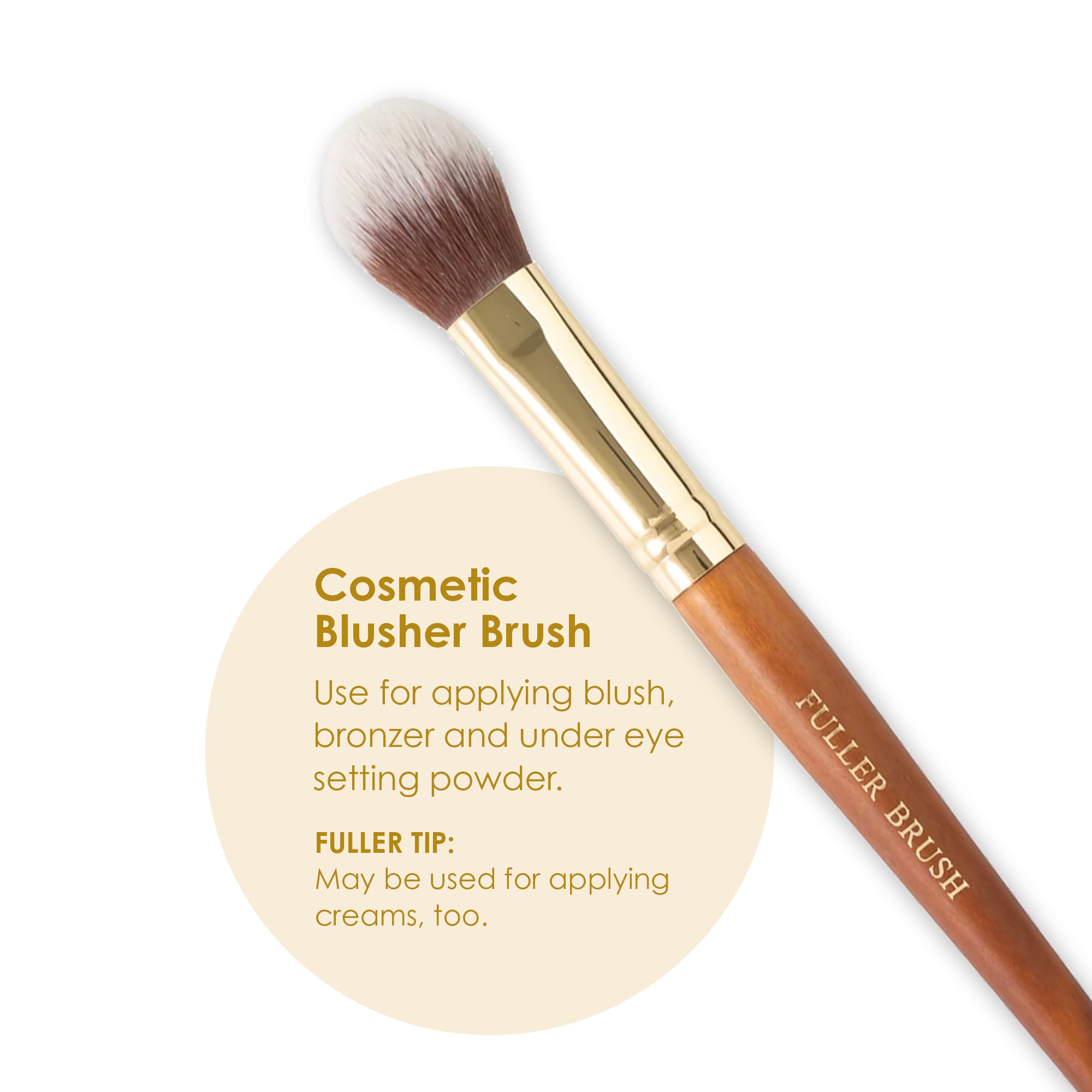 fuller-cosmetic-blush-brush-567-100-synthetic-soft-and-precise image 2