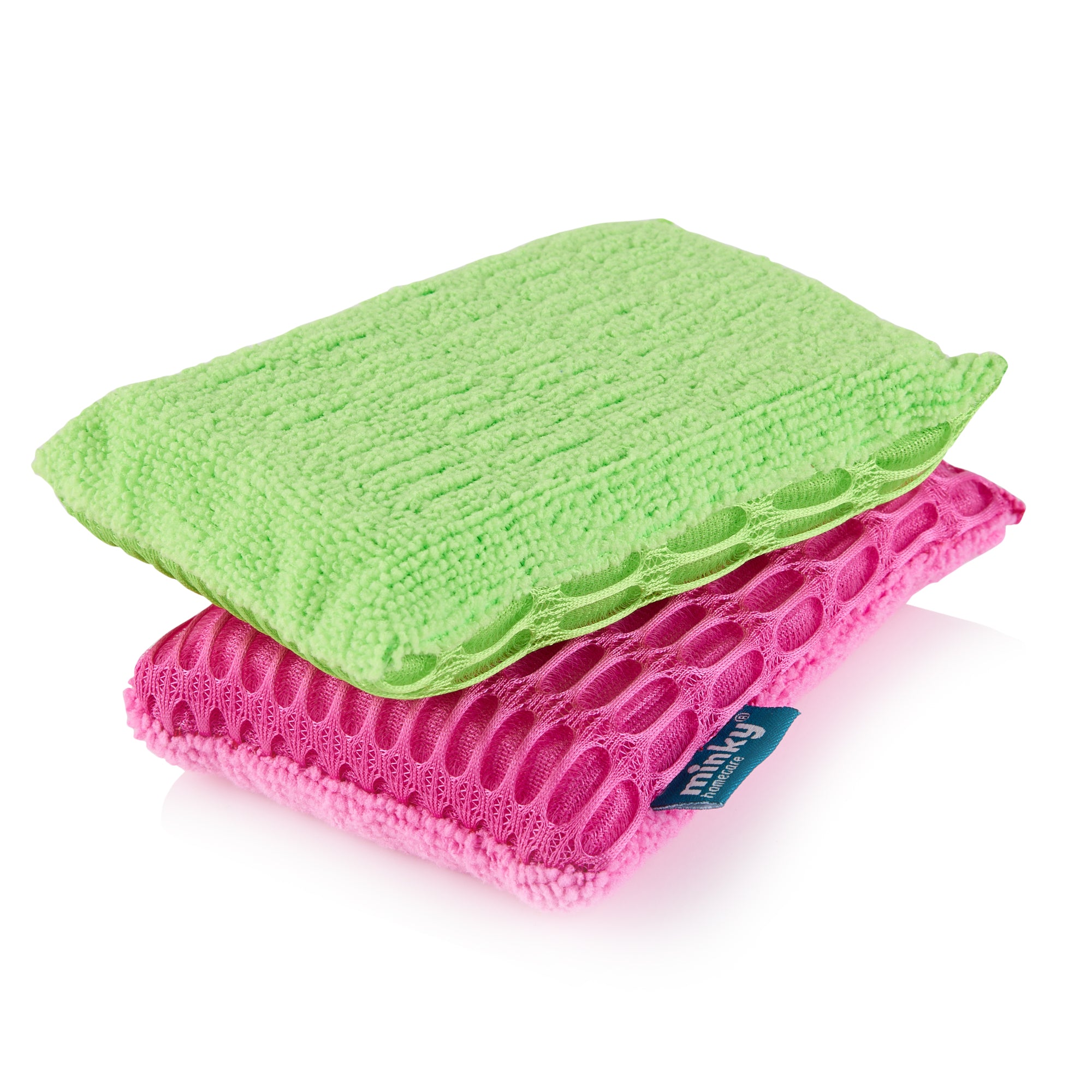 minky-brites-everyday-microfibre-sponges-2-pack-dual-sided image 2