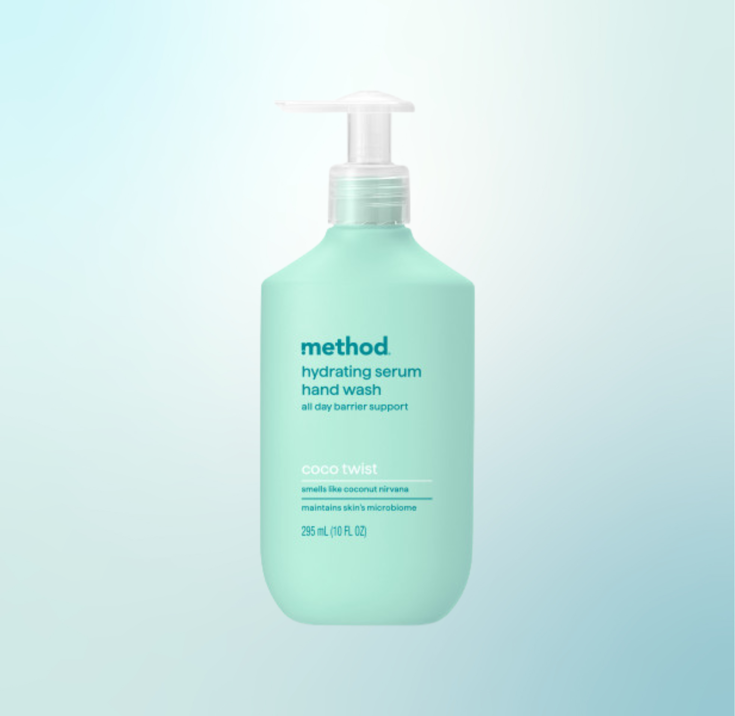 method-hydrating-hand-serum-hand-wash-coco-twist-10-oz-with-skincare-ingredients image 2