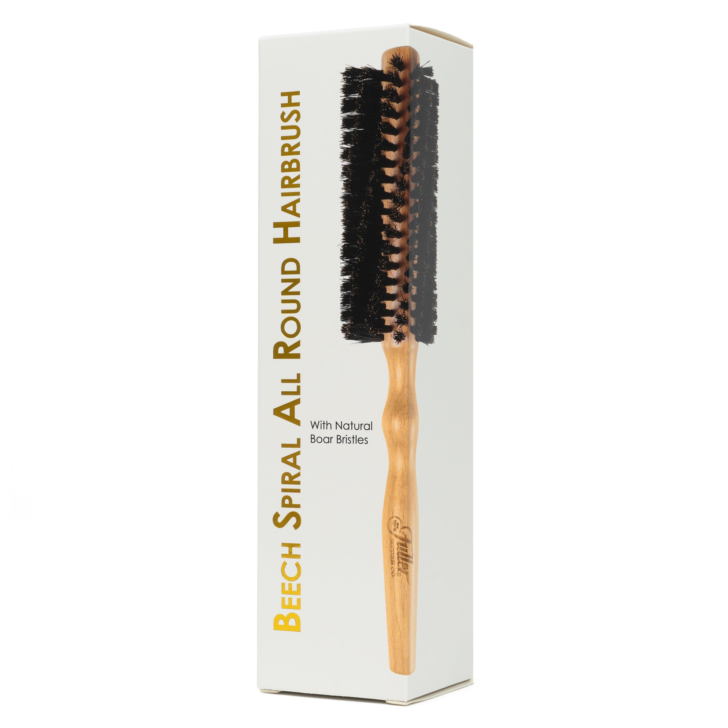 fuller-brush-beech-spiral-all-round-hairbrush-natural-boar-bristles-for-volume-a image 3