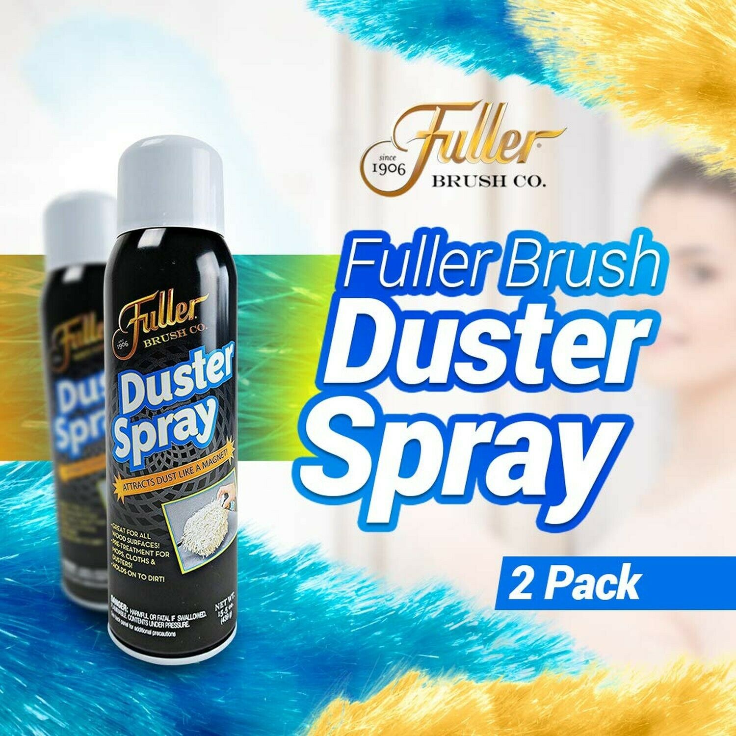 fuller-brush-duster-sprays-2-pack-dust-grabbing-microfiber-cloths image 3