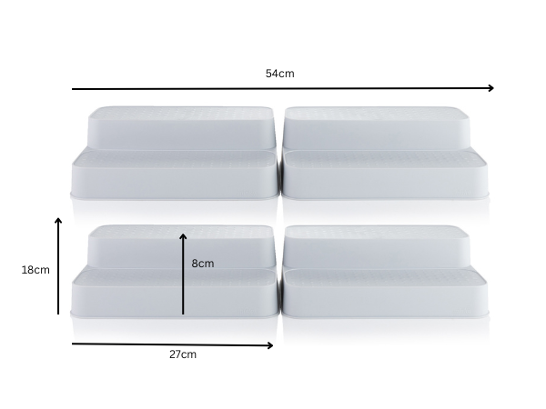 minky-2-tier-shelf-cupboard-organiser image 4