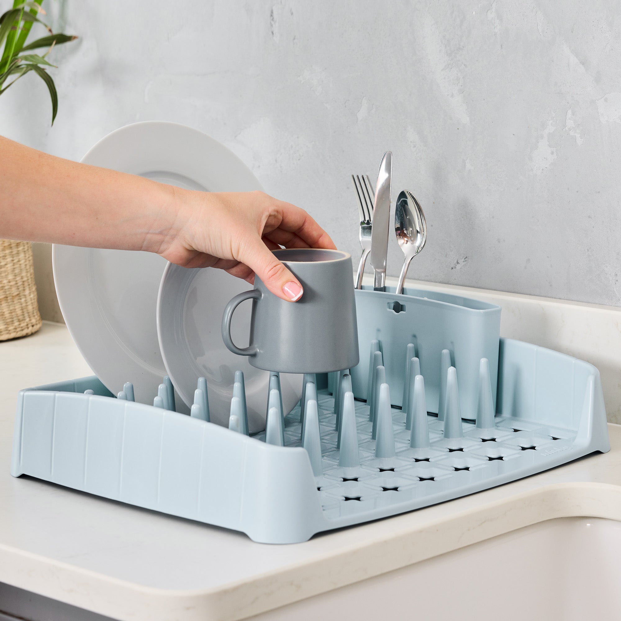 minky-dish-rack-and-cutlery-sorter image 3