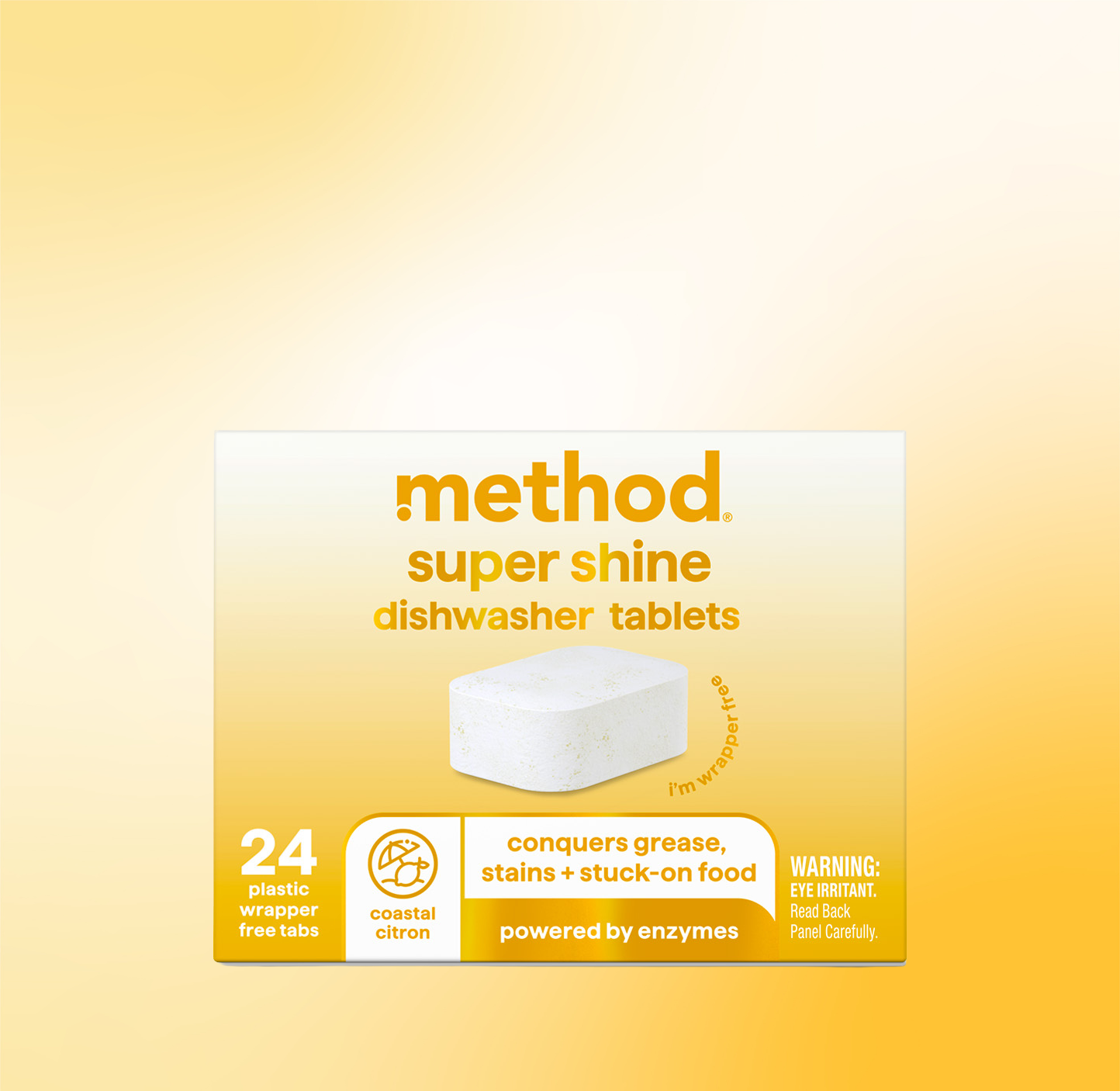 method-super-shine-dishwasher-tablets-coastal-citron-24-ct image 2