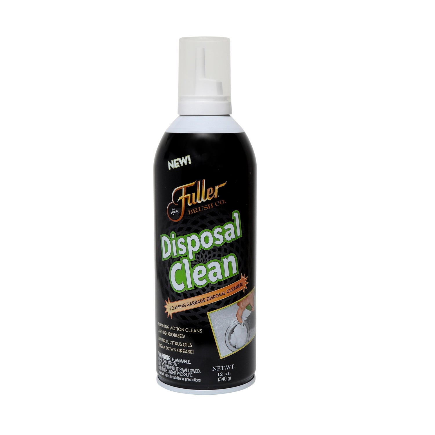 fuller-brush-disposal-clean-garbage-disposal-foam-cleaner-12-oz-citrus-scent image 1