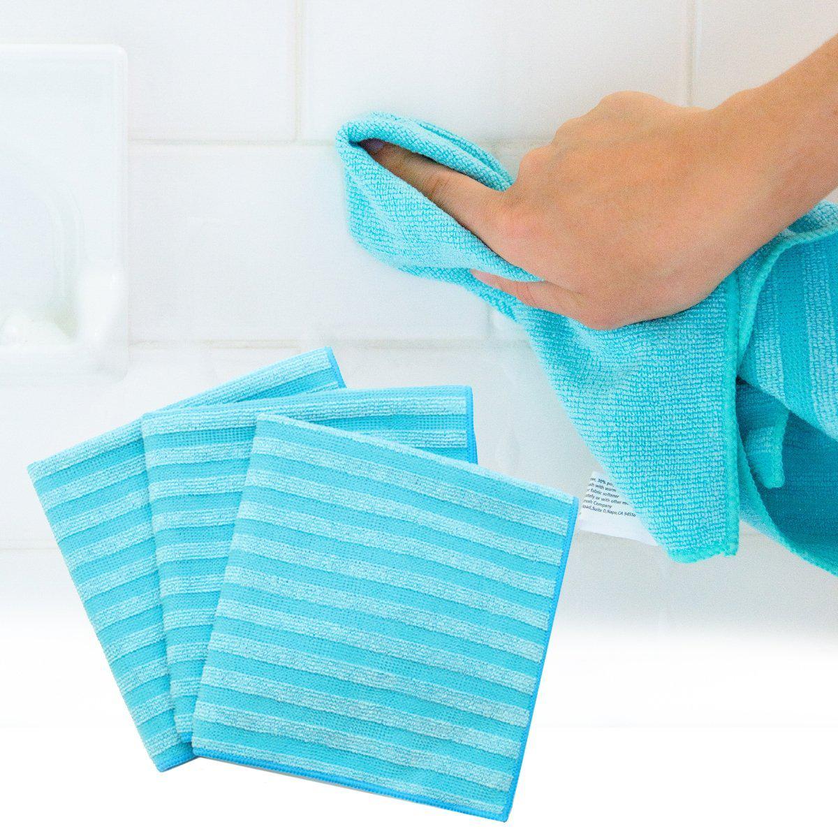 fuller-brush-dual-action-microfiber-cleaning-cloths-pack-of-3-reusable-scrub-abs image 3