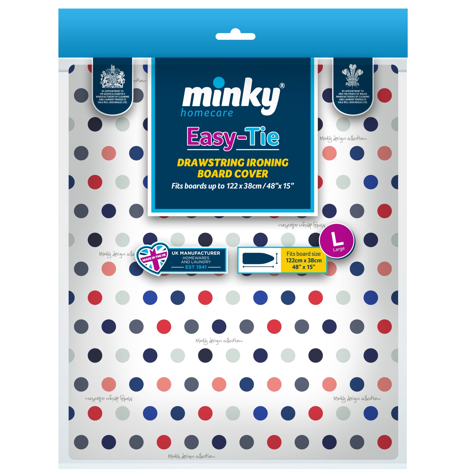 minky-easy-tie-ironing-board-cover-various-sizes image 2
