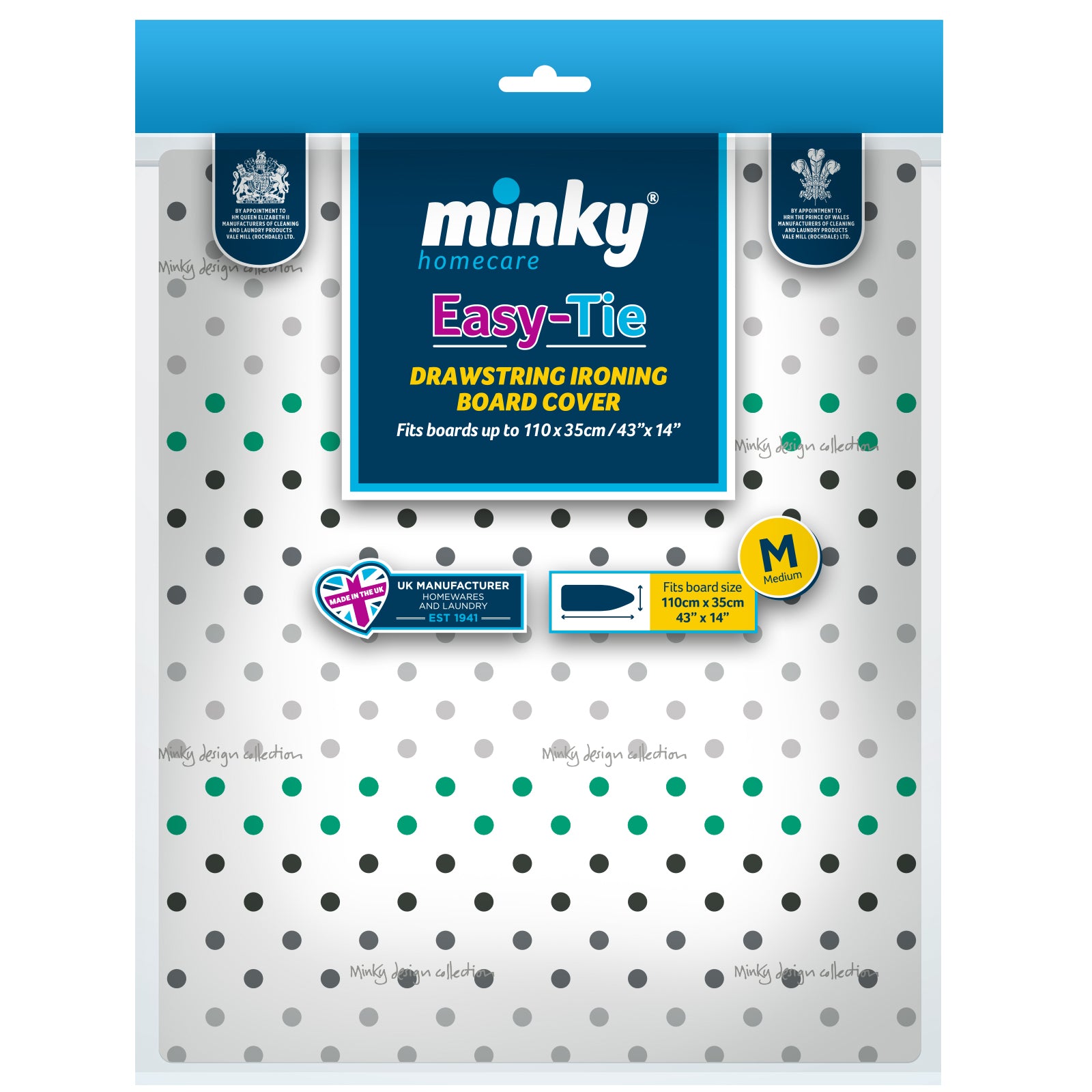 minky-easy-tie-ironing-board-cover-various-sizes image 1
