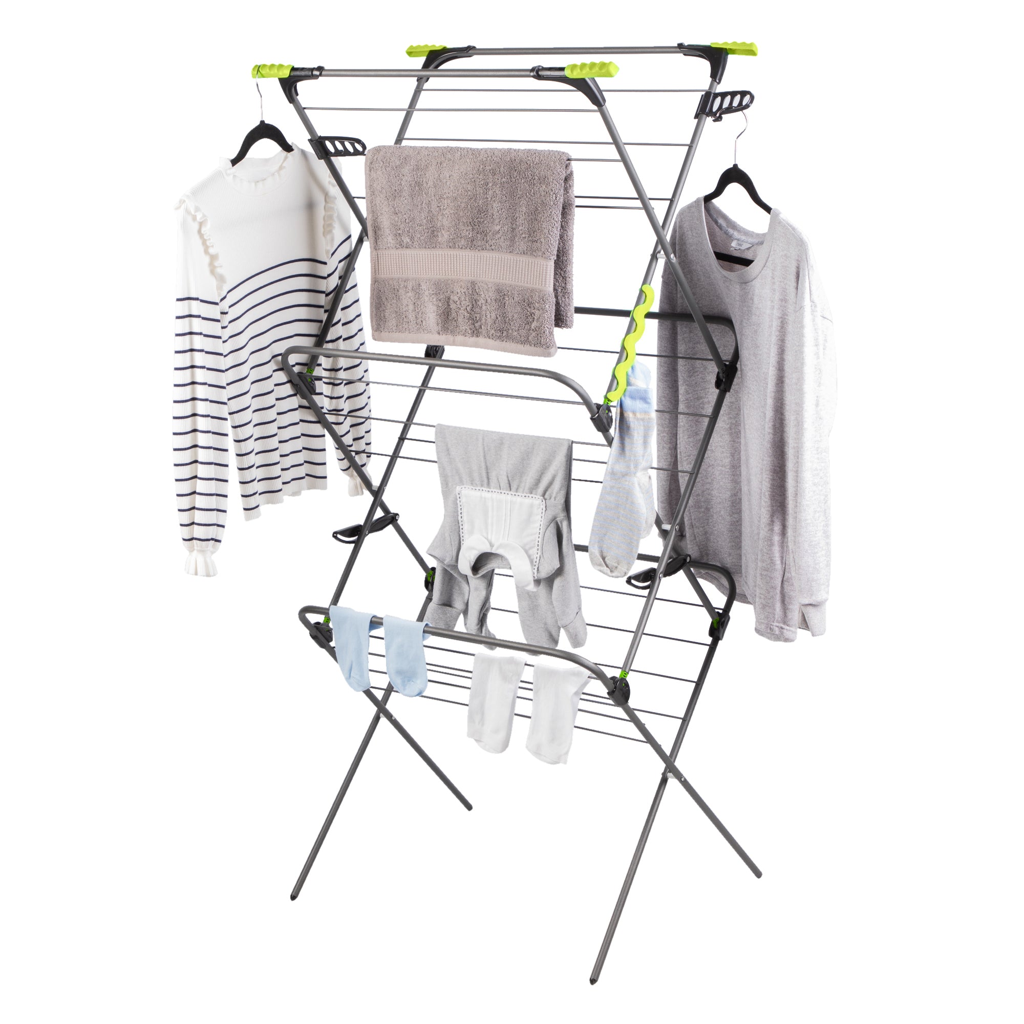 minky-ergo-supreme-3-tier-airer-27m-drying-space-with-suregrip-non-slip-rungs image 1