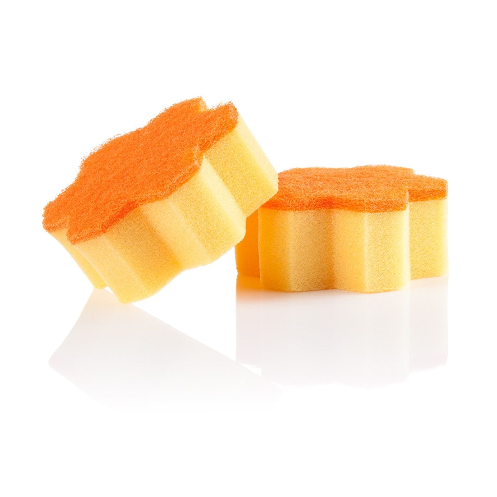 minky-non-scratch-flower-scourers-2-pack image 3