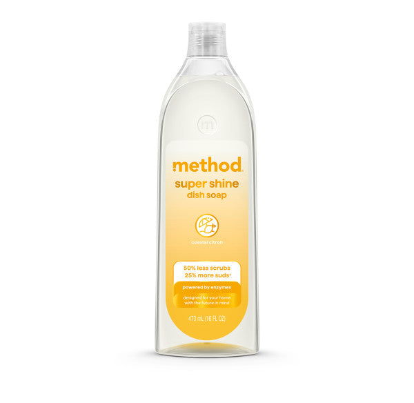 method-super-shine-liquid-dish-soap-coastal-citron-16-fl-oz image 1