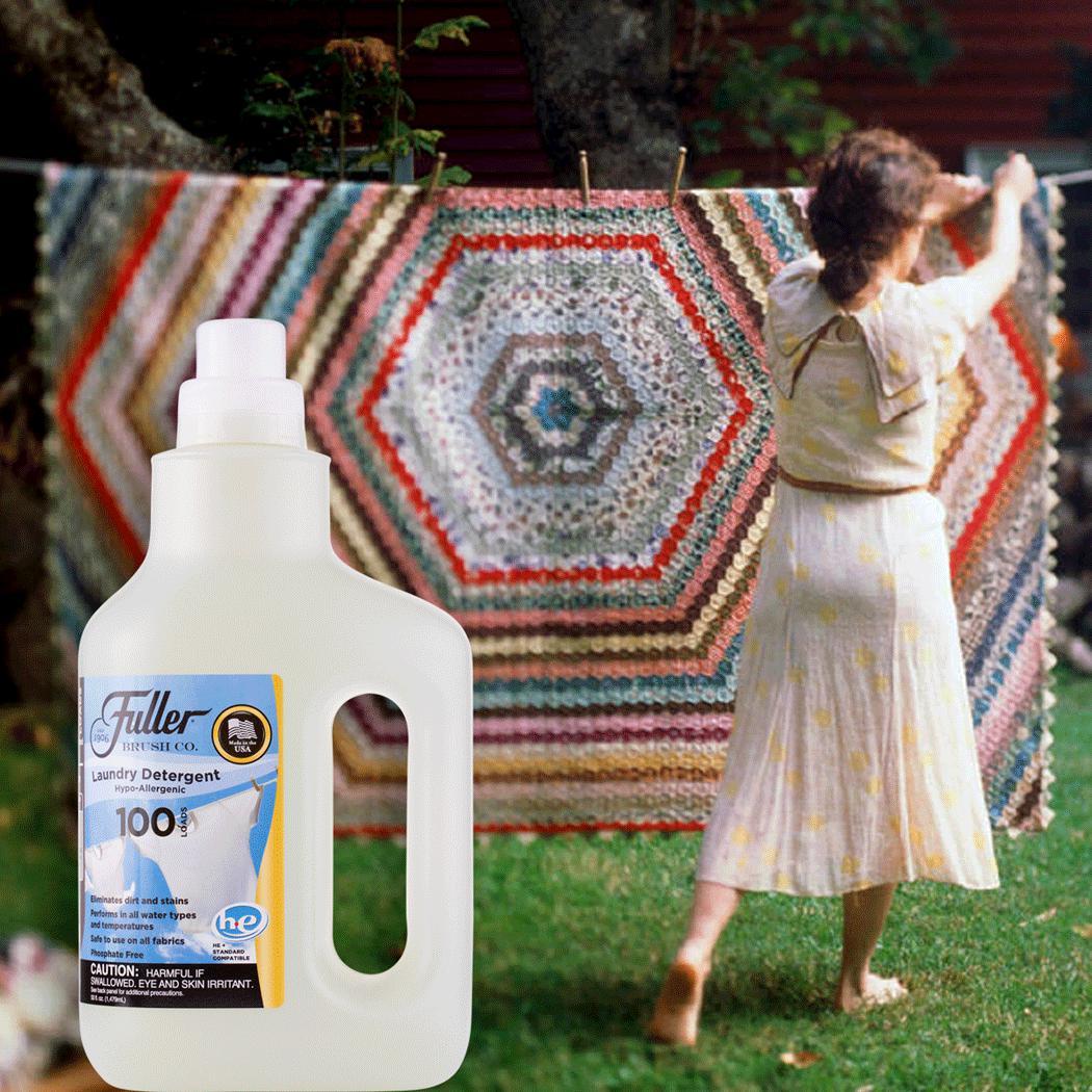 fuller-brush-100-laundry-detergent-hypoallergenic-dye-free-fragrance-free-50-oz image 2