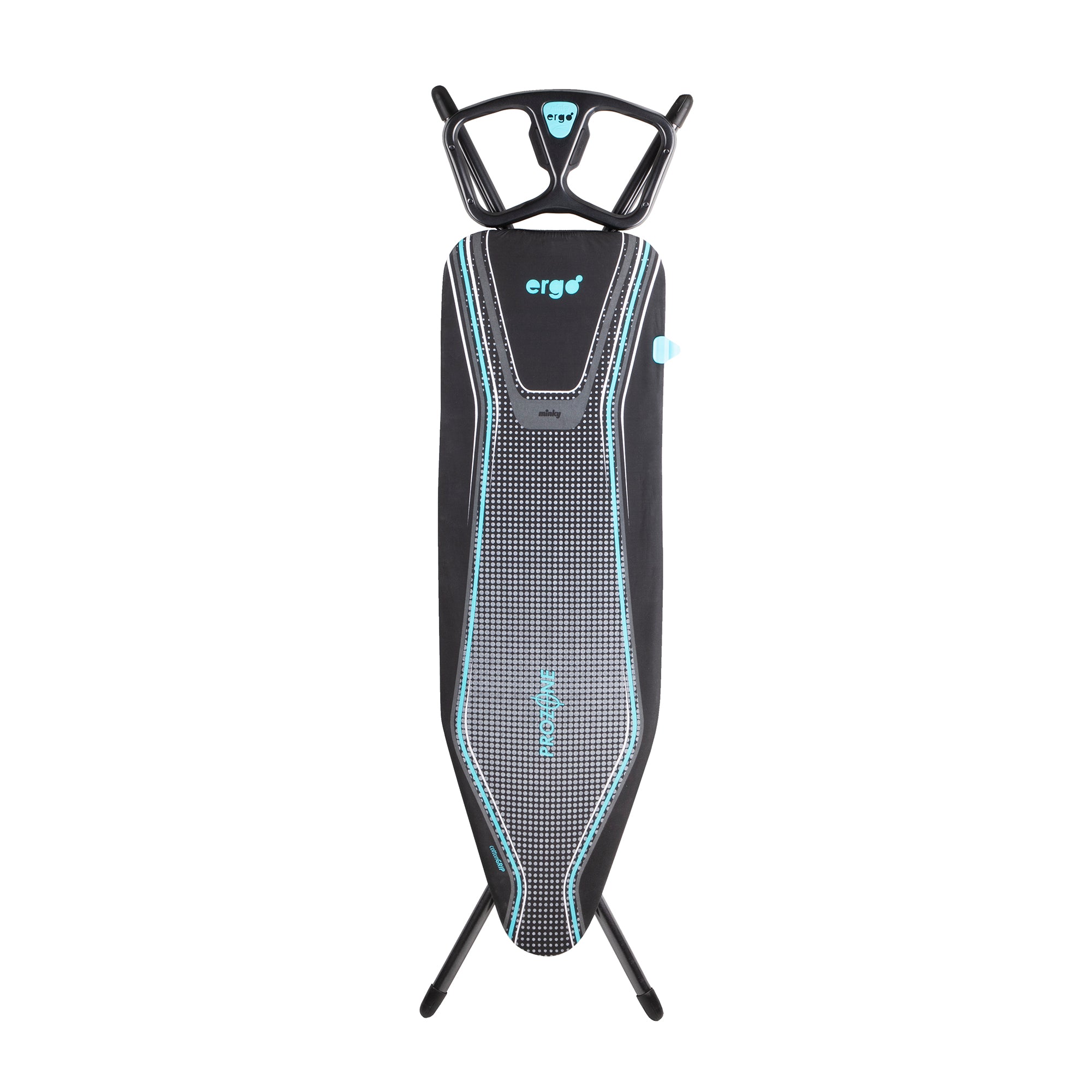 minky-ergo-ironing-board-122-x-38cm-with-cover-heat-reflective-coating image 1