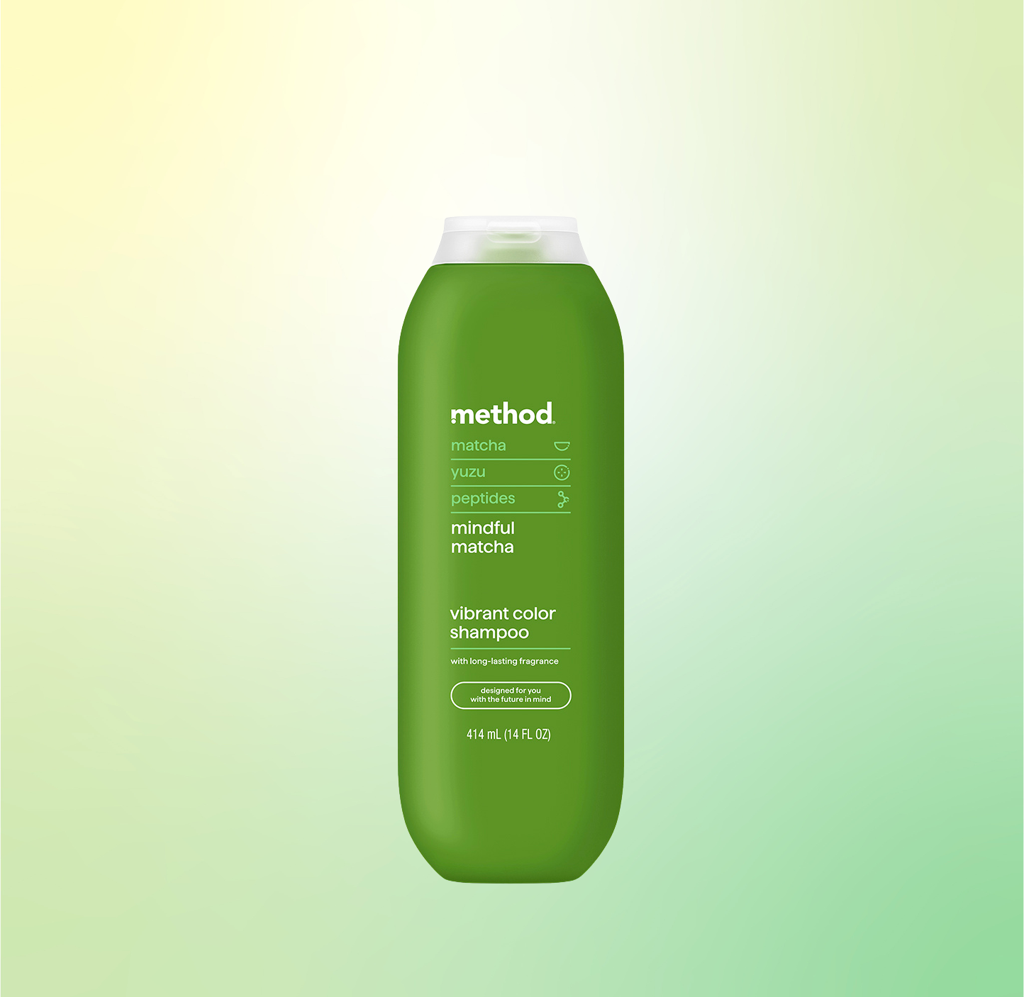 method-vibrant-color-shampoo-mindful-matcha-14-fl-oz image 2